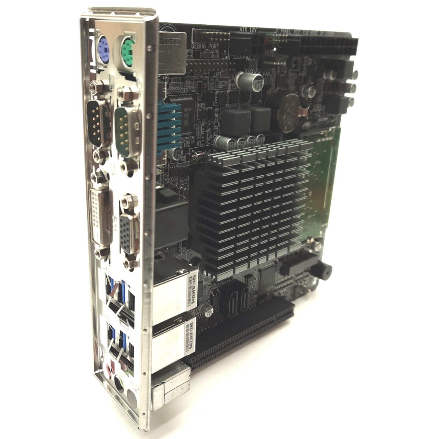Used GIGABYTE GA-J1900N-D3V Motherboard & CPU Intel Celeron J1900 4GB DDR3 RAM PCI