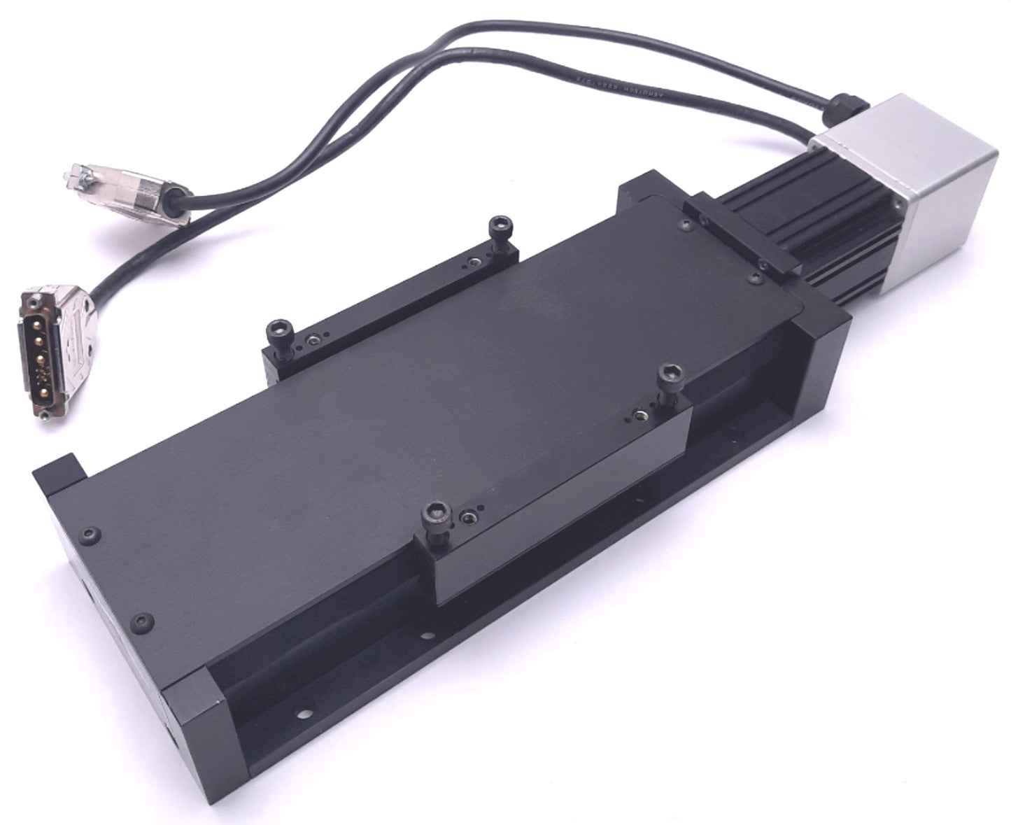 Used Aerotech ATS125-100-NO-TT-05S-NC-IM2500H-3 Linear Positioner/Motor, 100mm Travel
