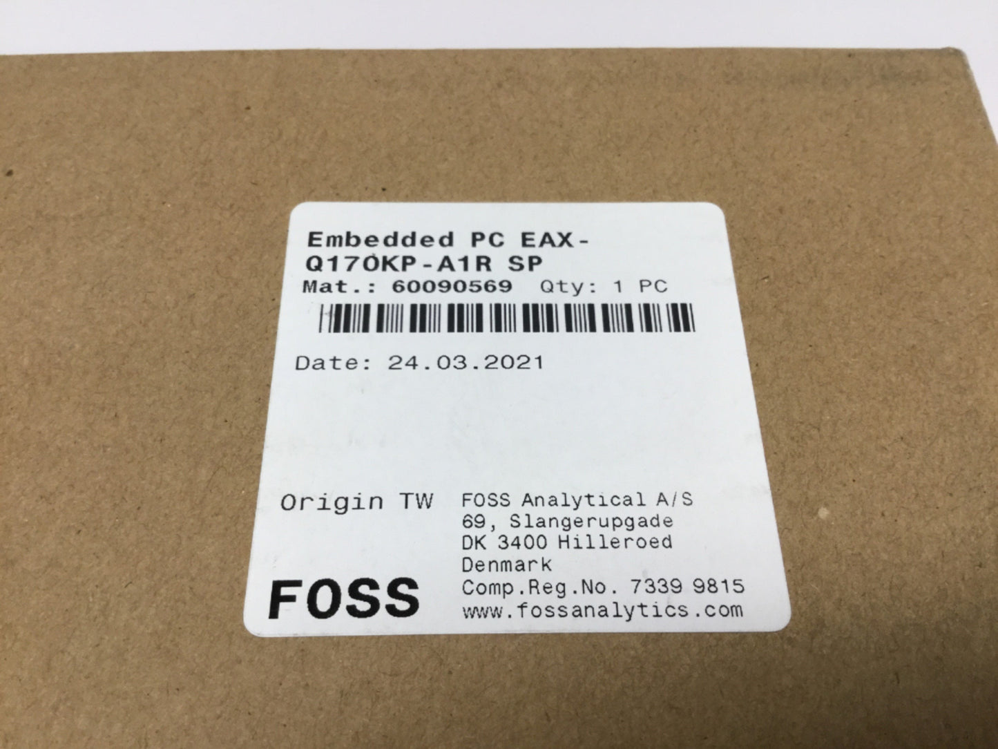 New Other Avalue EAX-Q170KP-A1R Industrial Motherboard Intel i7-7700 CPU 3.6GHz, 8GB DDR4
