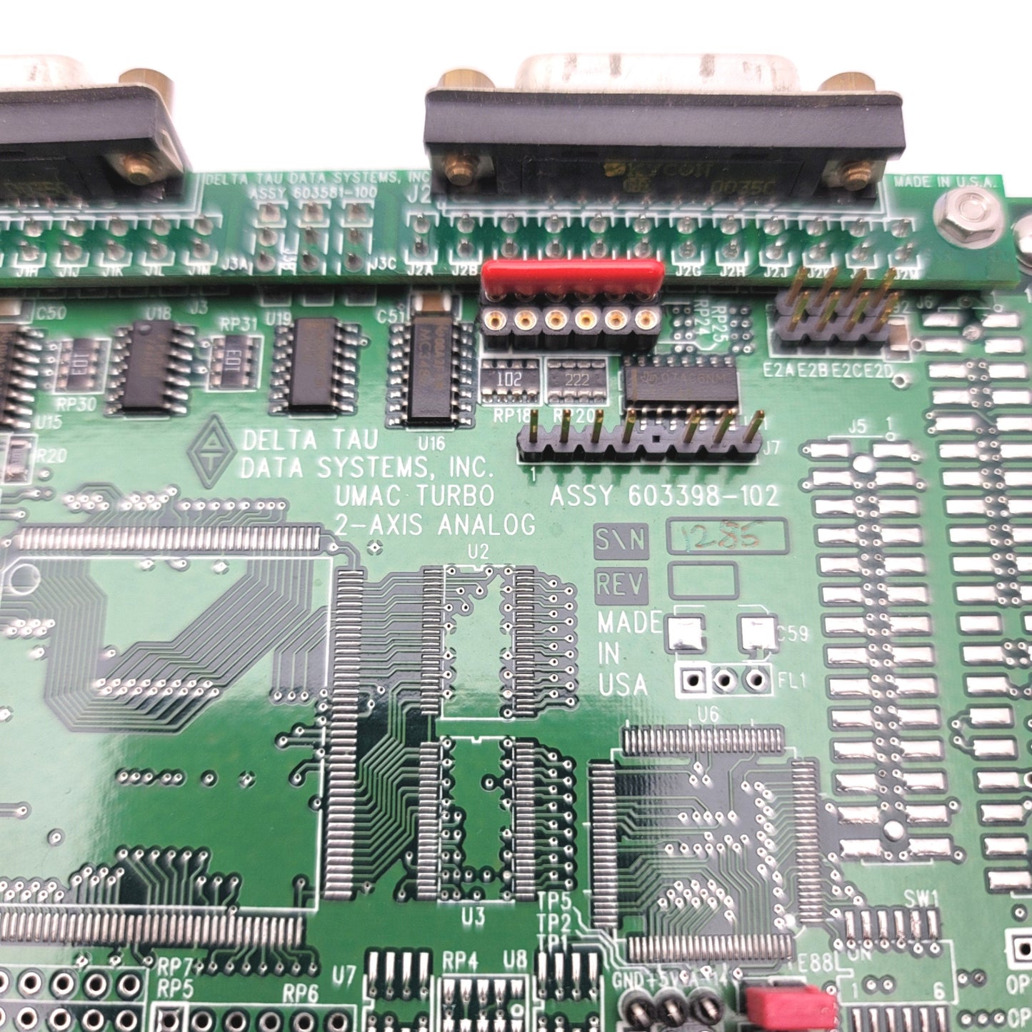 Used Delta Tau 603398-102 ACC-24E2A UMAC Turbo 4-Axis Interface