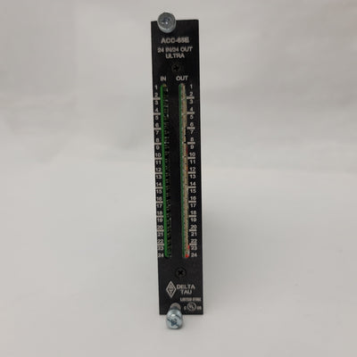 Used Delta Tau ACC-65E Ultra Digital Input/Output Card 24 In/24 Out Sink/Source