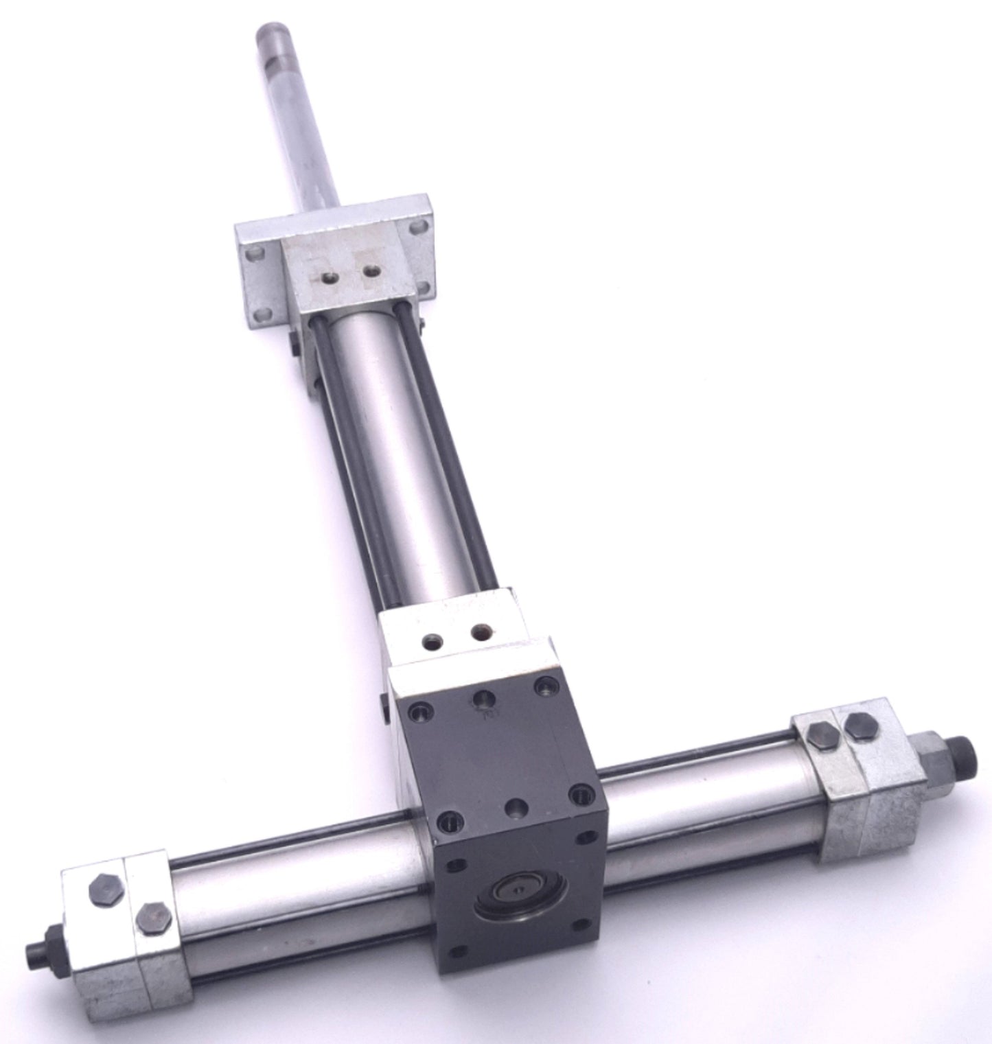 Used PHD MA11RF1180x4-PL-D1-D2-M Multi-Motion Actuator 180 Deg/4" Stroke, 150 Psi Air