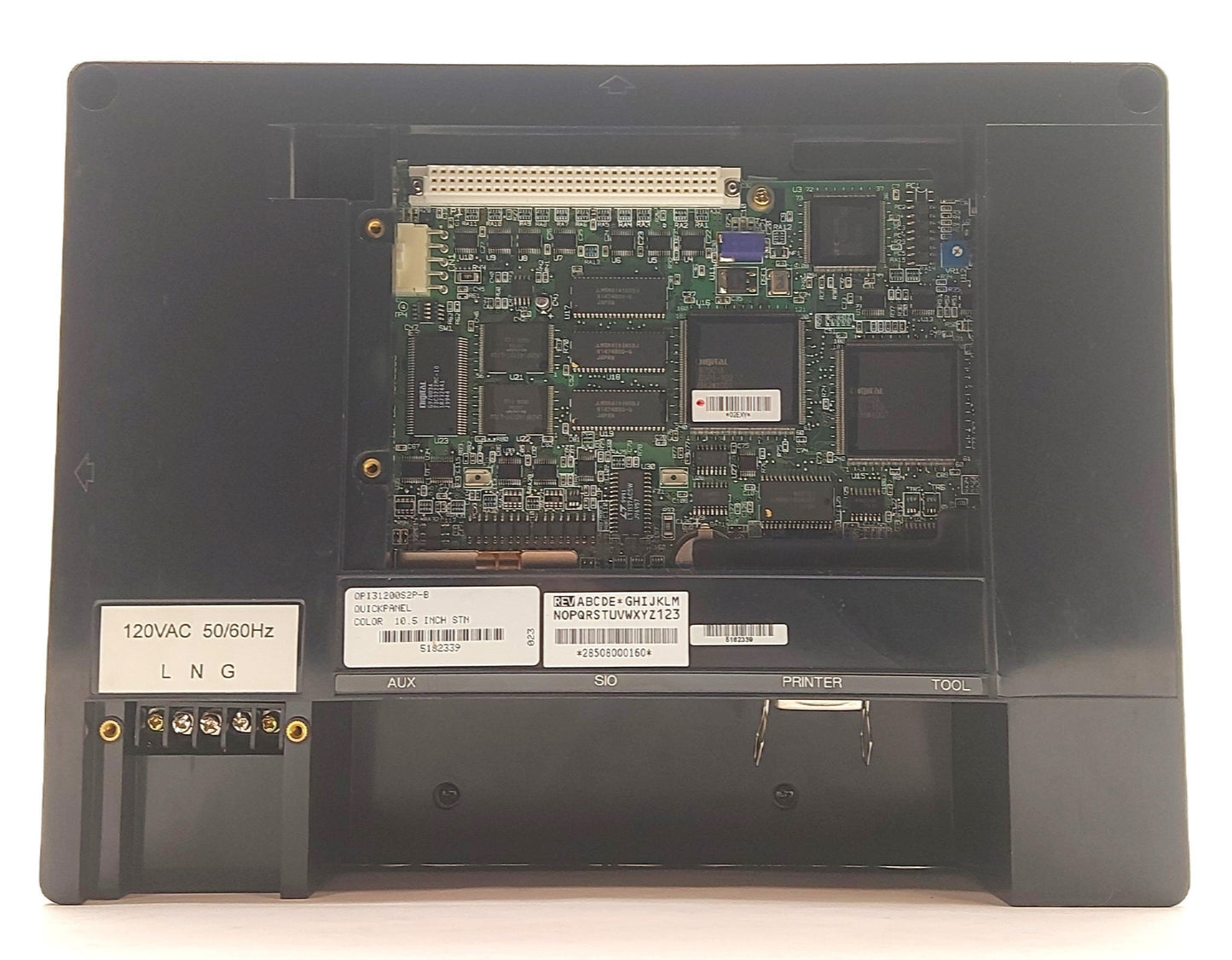 Used Total Control Systems QPI31200S2P-B HMI/Operator Panel 10«" 120V