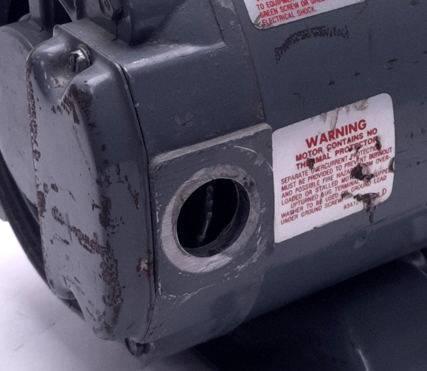Used Dayton 3N041K R67416K General Purpose Motor 230/460v AC 2/1A , 3Ph, 0.5 HP, D56