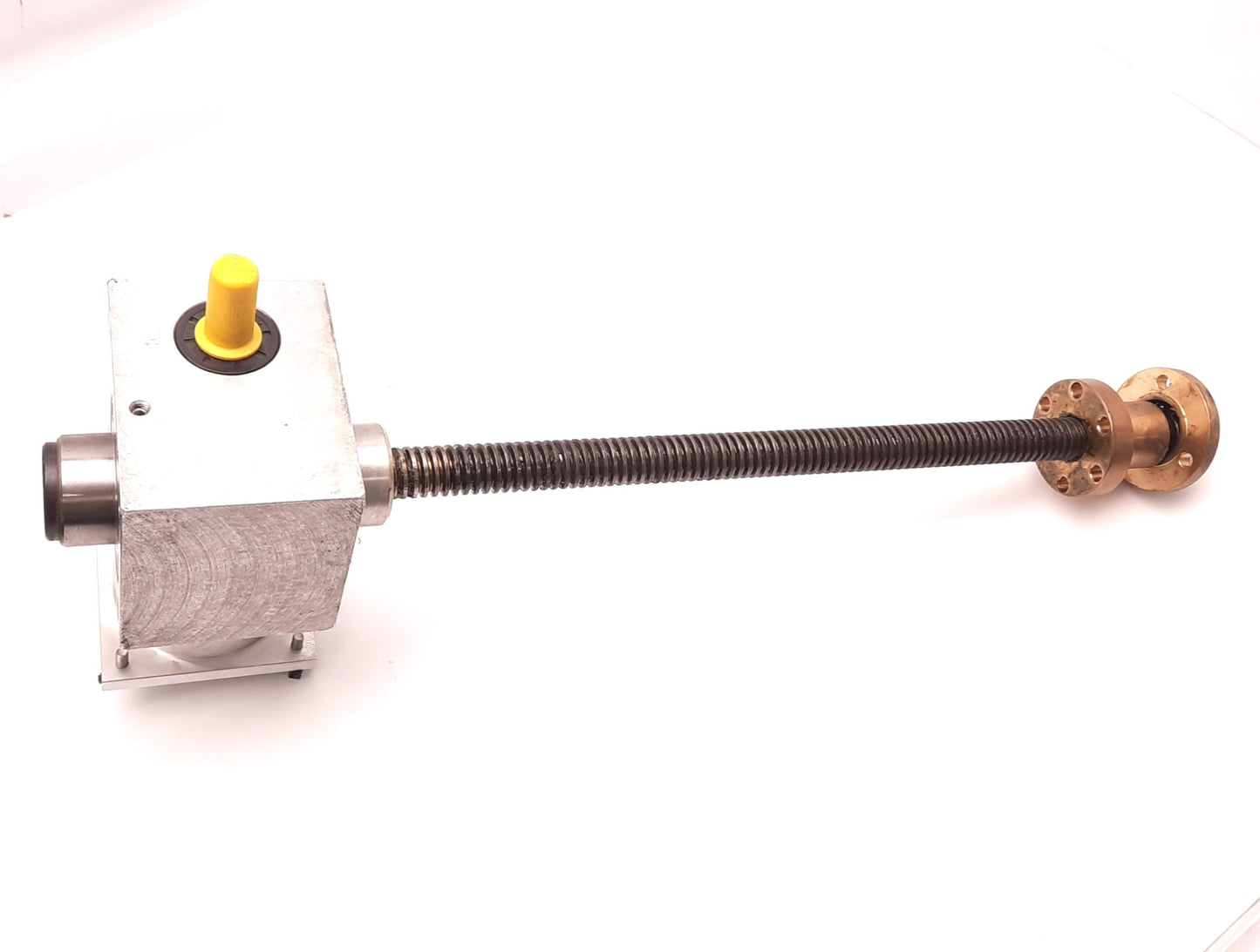 Used Grob MJ2-LM-0300-Z-EFM-B Cubic Screw Jack Ratio: 4:1 Lifting: 10kN Power: 0.5kW