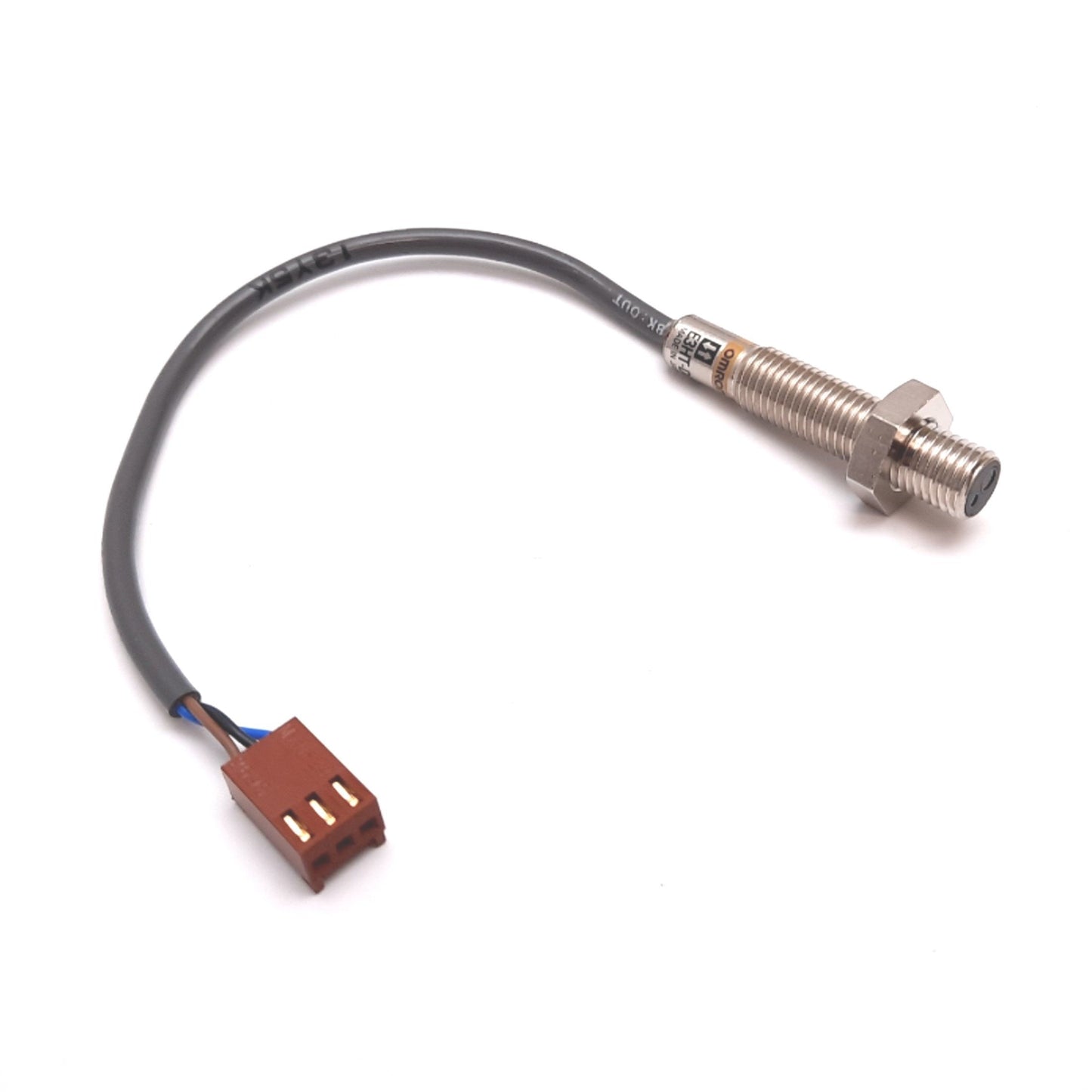 Used Omron E3HT-DS3E1 Photoelectric Sensor, Diffuse Reflective, 35mm, 12-24VDC, NPN