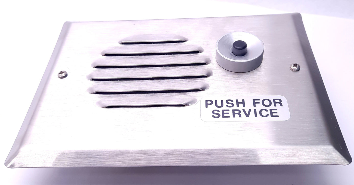 New 3M 78-8028-9195-8 Call Station w/o Backbox (Push For Service) 1 Button