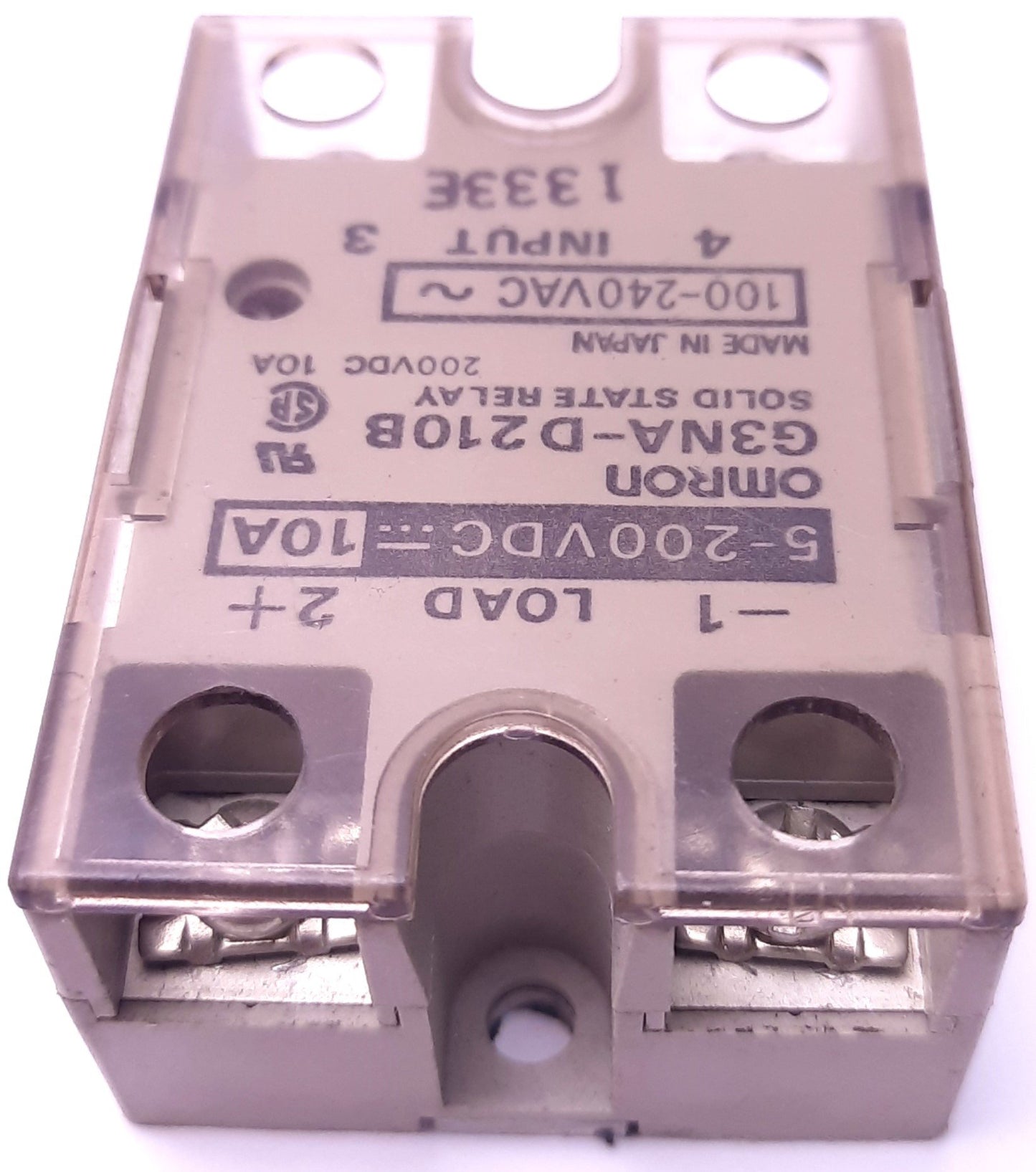 Used Omron G3NA-D210B SSR SCR Solid State Relay 5-200VDC 10A, 5-24VDC Coil