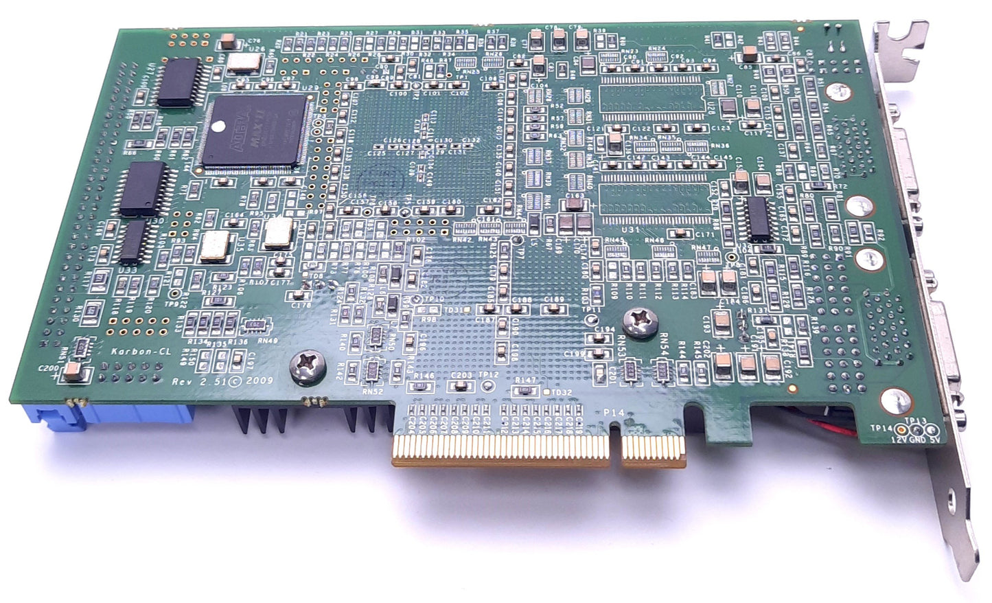 Used BitFlow KBN-PCE-CL4-2.51-SP Karbon Frame Grabber Card, PCIe x8, 1x Camera Link