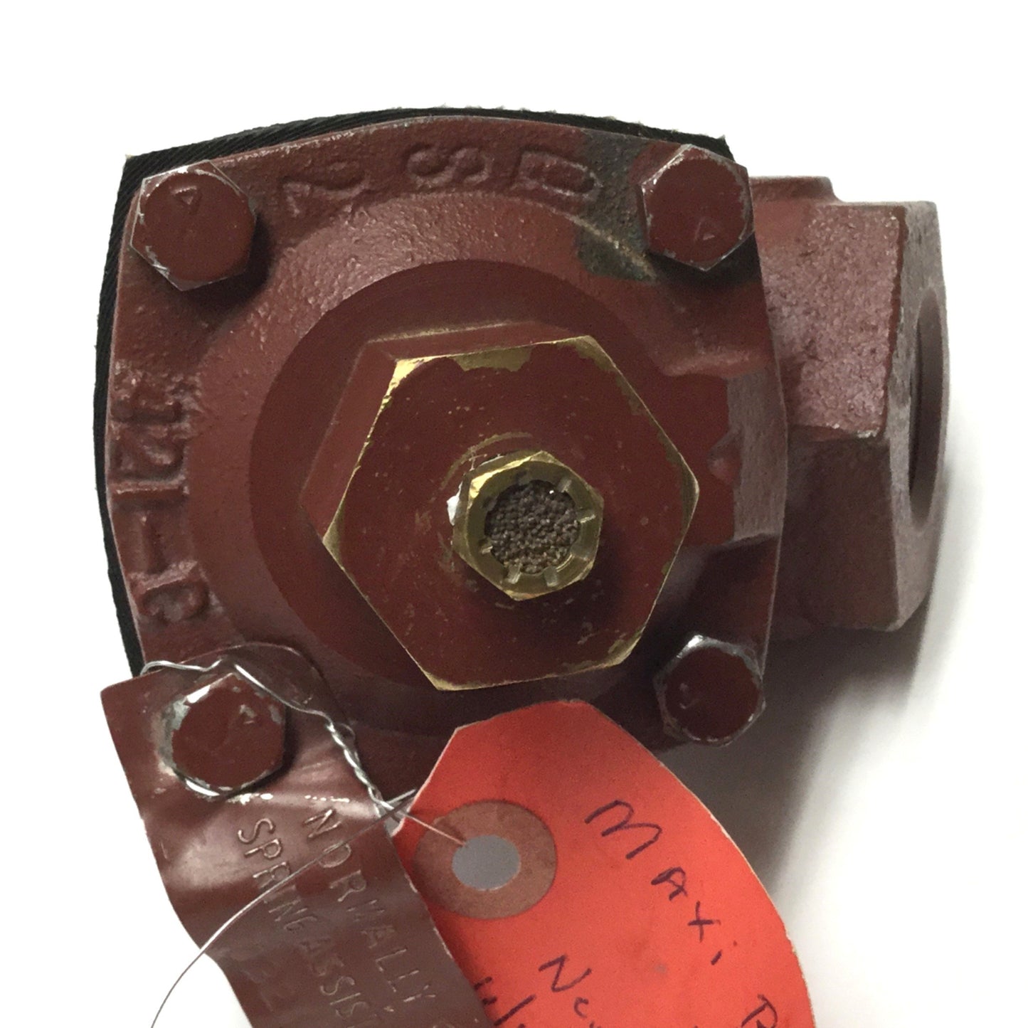 Used AquaMatic Diaphragm Y-Valve for Maxi-Blast (F122-002) 3/4" NPT N.O. Spring Close