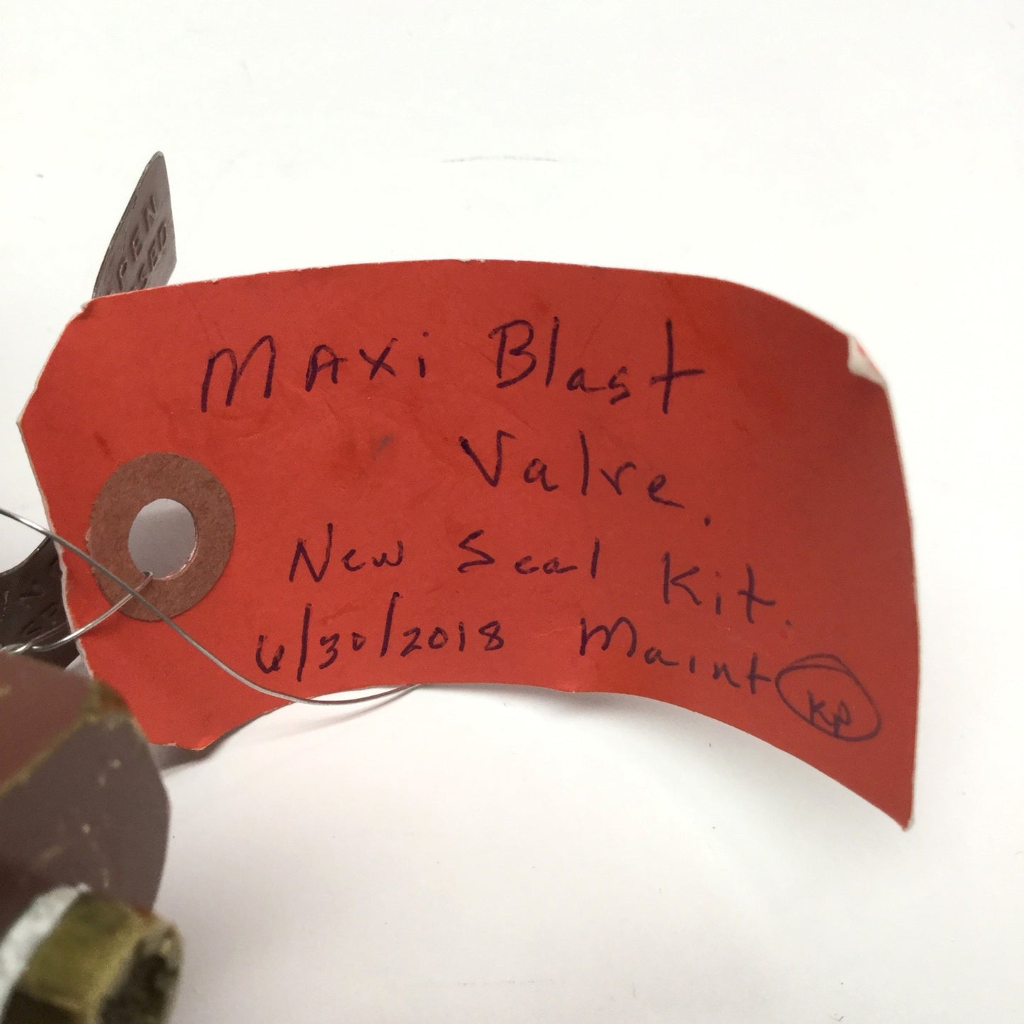 Used AquaMatic Diaphragm Y-Valve for Maxi-Blast (F122-002) 3/4" NPT N.O. Spring Close