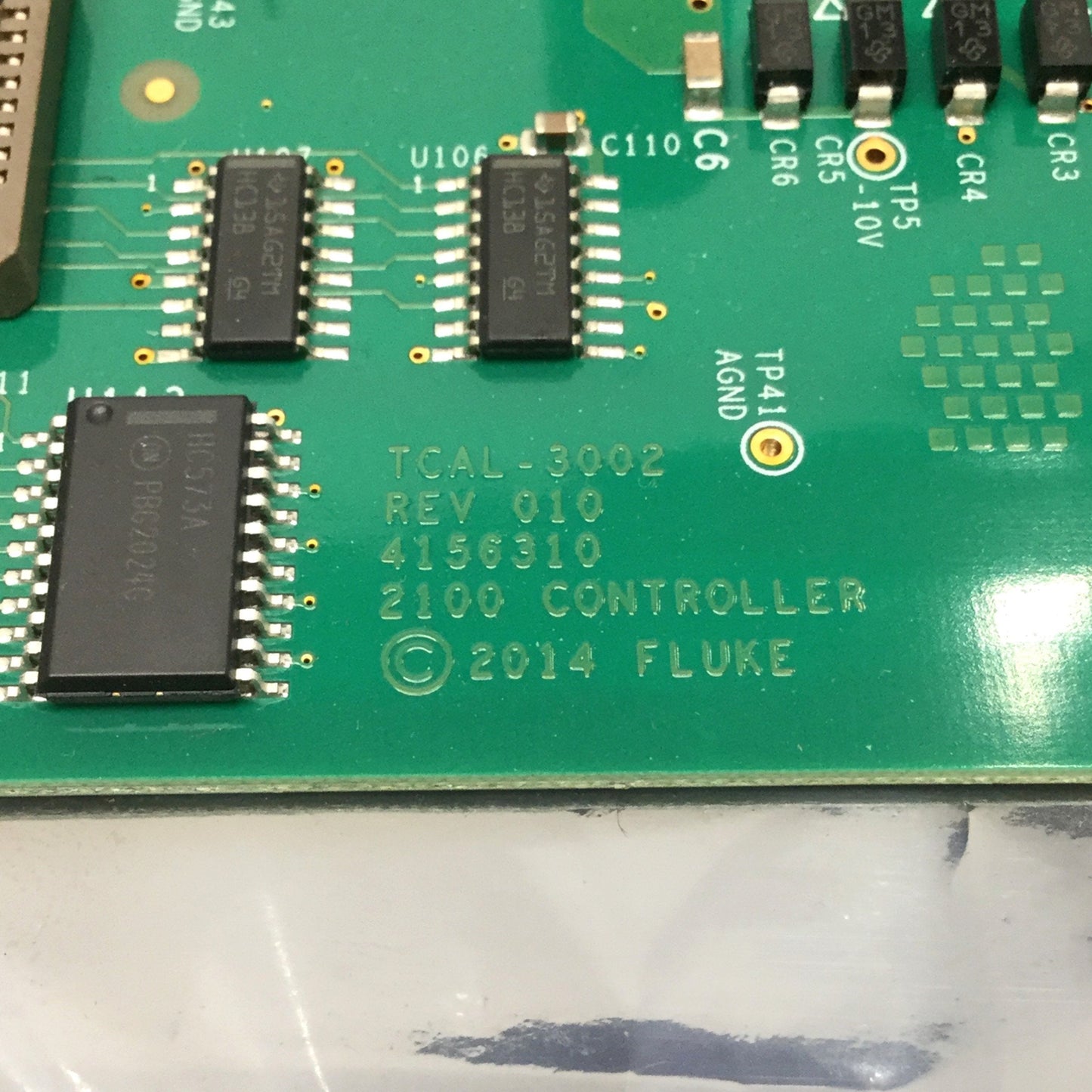 Used Fluke TCAL-4002 Control Board for 2100 Bath Benchtop Temperature Controller