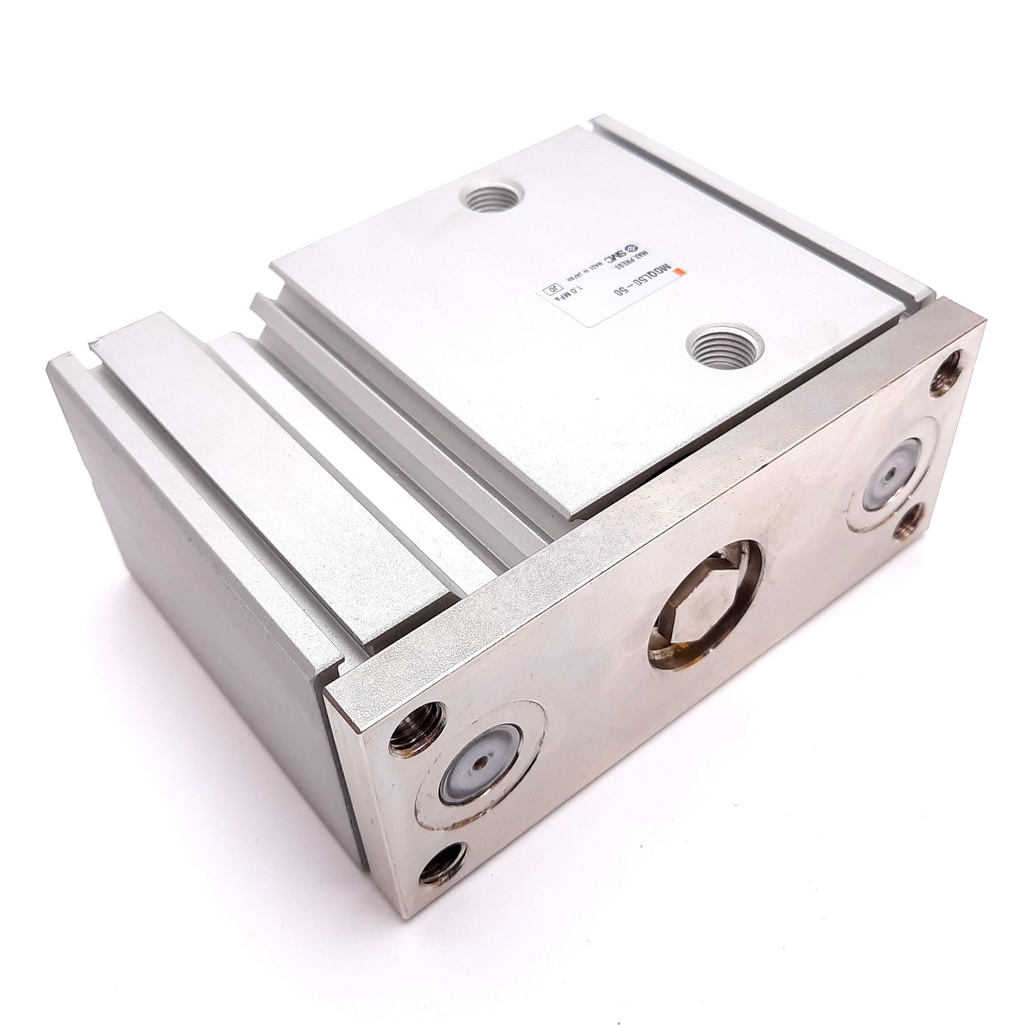 New SMC MGQL50-50 Compact Cylinder, Bore: 50mm, Stroke: 50mm, 1.0MPa, Rc1/4