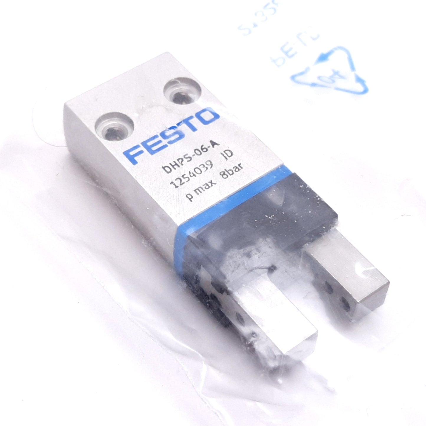 New Festo DHPS-06-A Parallel Gripper, 2mm/Jaw, Pressure: 8 bar Max, Ports: M3
