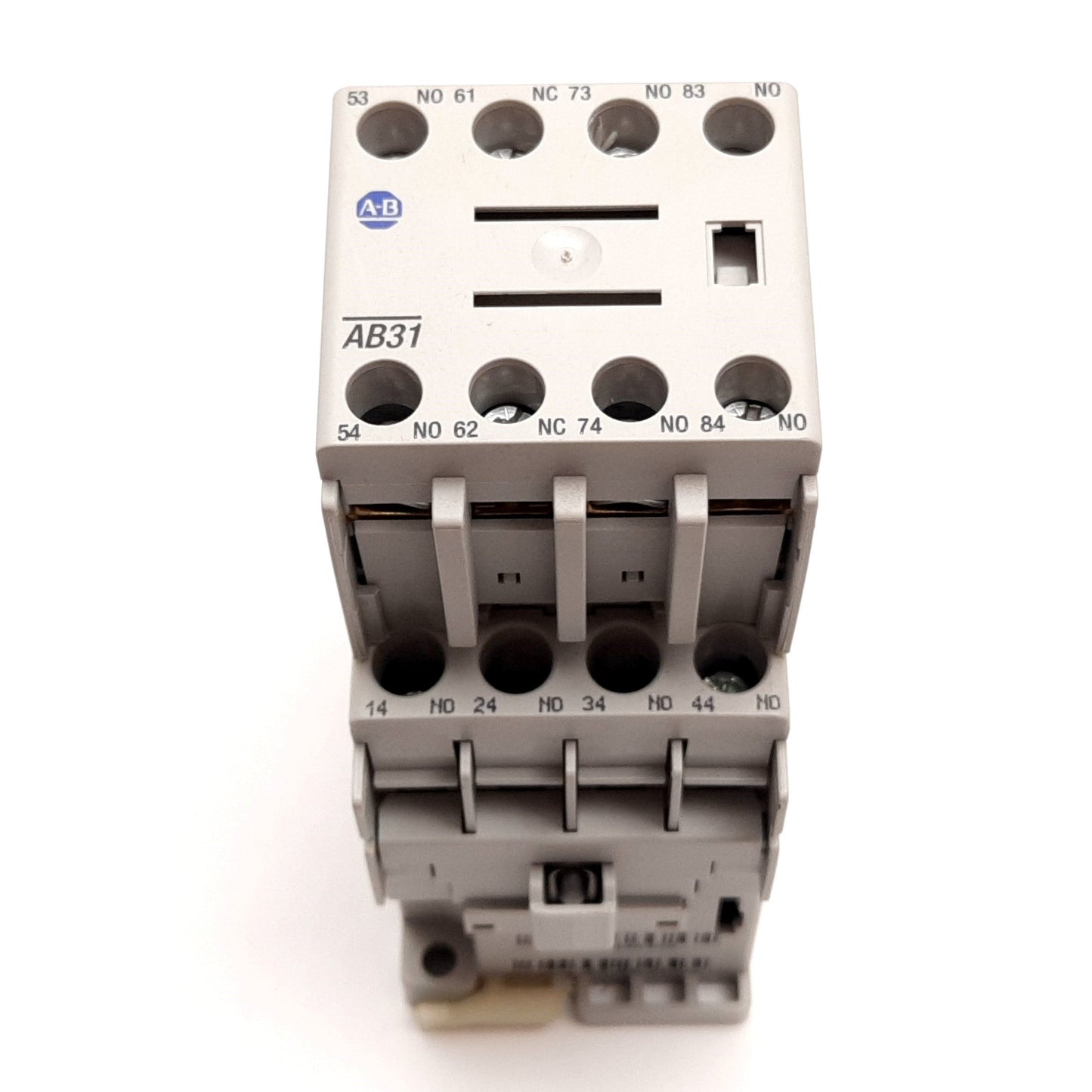 New Allen Bradley 700-CFB400E* Contactor, 4-Pole N/O, Coil 24VDC, W/ 100-F Auxiliary