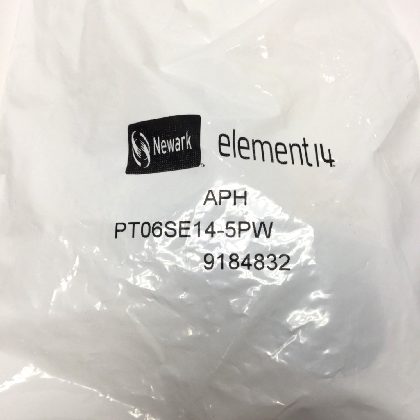 New Amphenol PT06SE14-5PW MIL Spec Circular Connector Bayonet Plug, 5-Pos, 13A