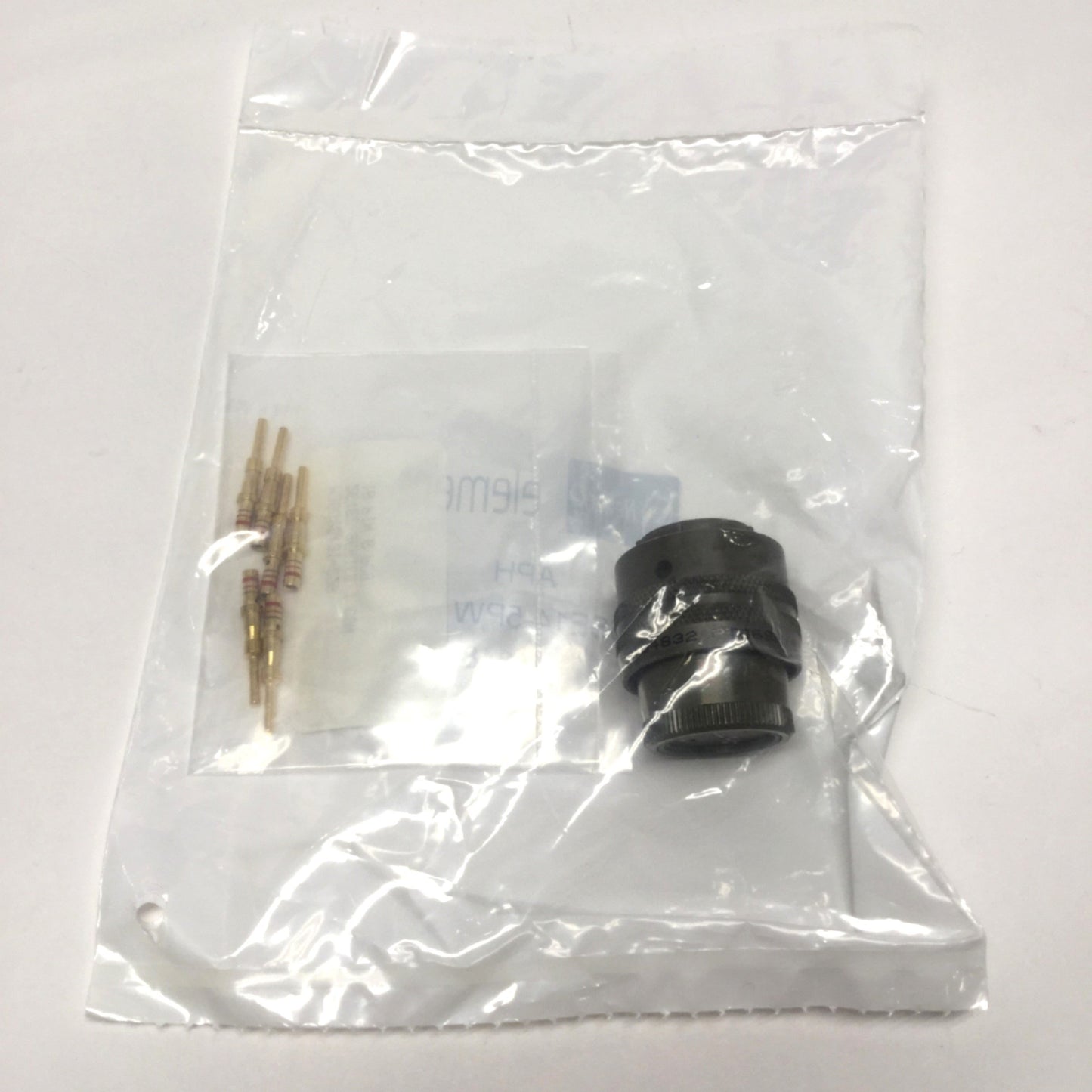 New Amphenol PT06SE14-5PW MIL Spec Circular Connector Bayonet Plug, 5-Pos, 13A