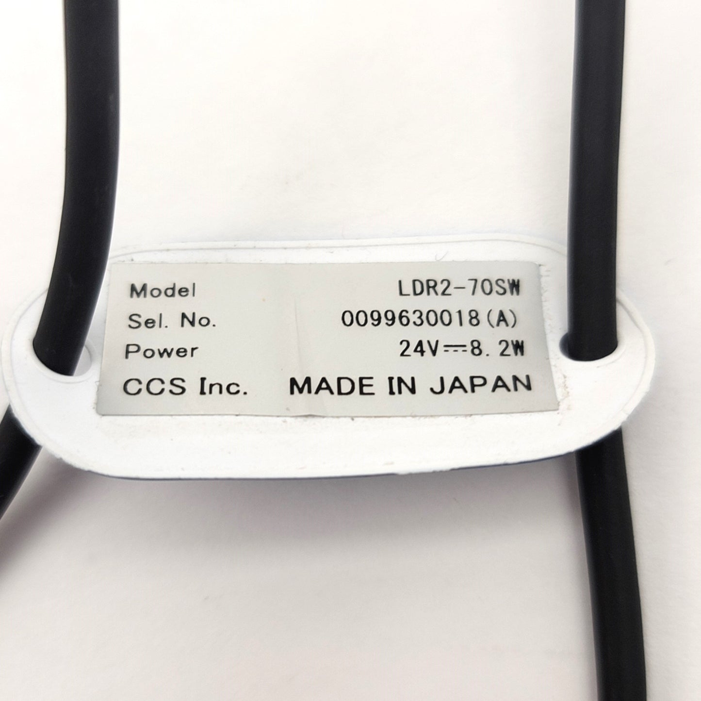 Used CCS LDR2-70SW Machine Vision Light Source Soft White 24VDC 8.2W 70mmO.D.