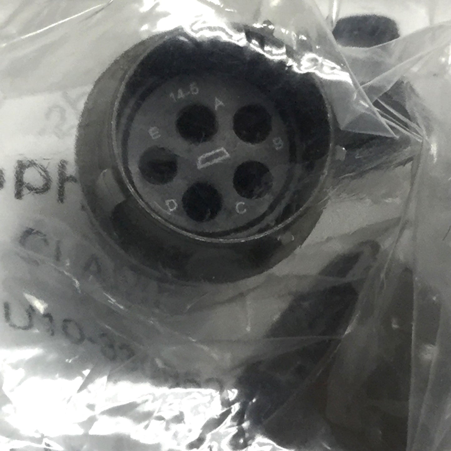 New Amphenol PT06SE14-5PX-SR MIL Spec Circular Connector Bayonet Plug, 5-Pos, 13A