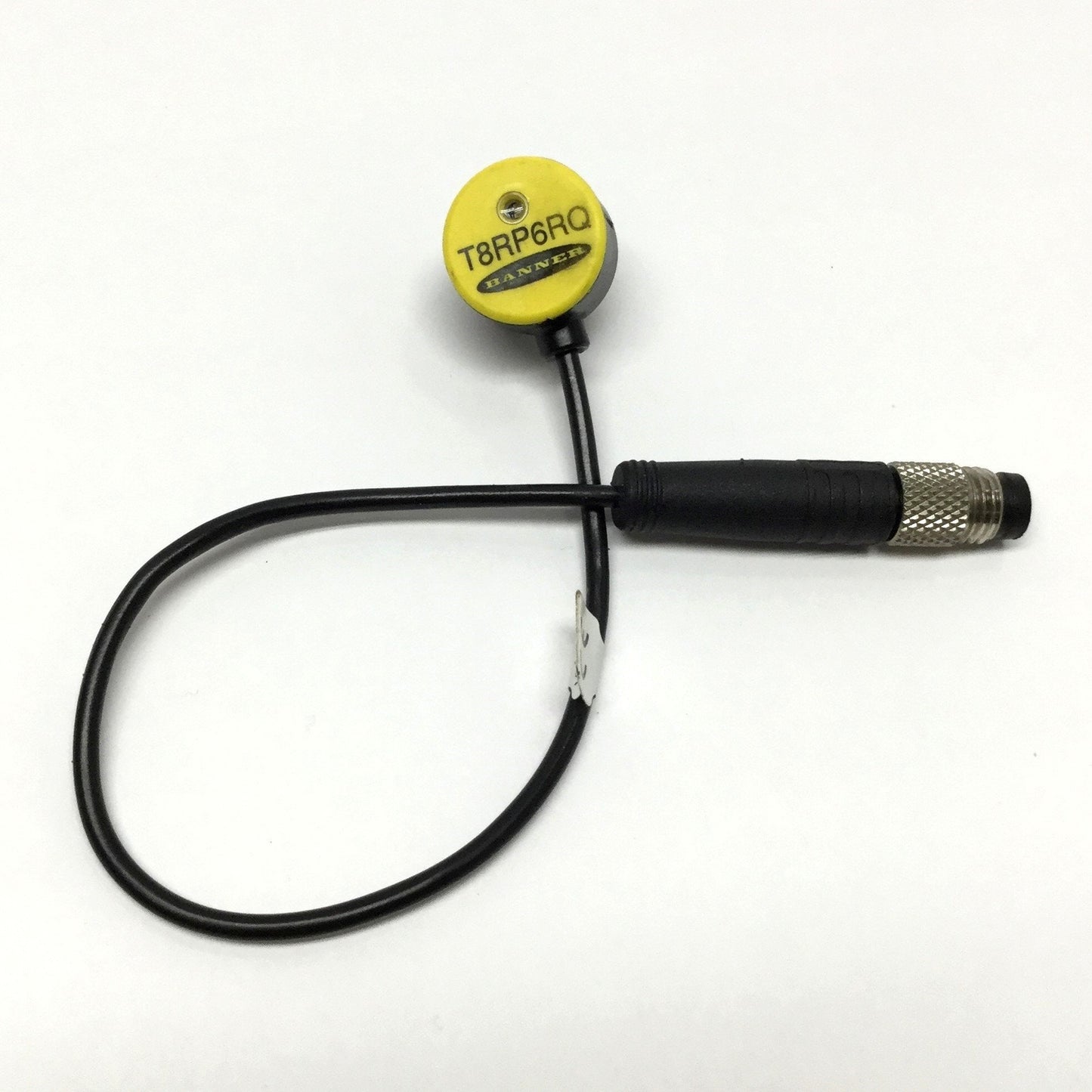 Used Banner T8RP6RQ Photoelectric Sensor, 2000mm Range, 10-30VDC, PNP 3-Pin M8