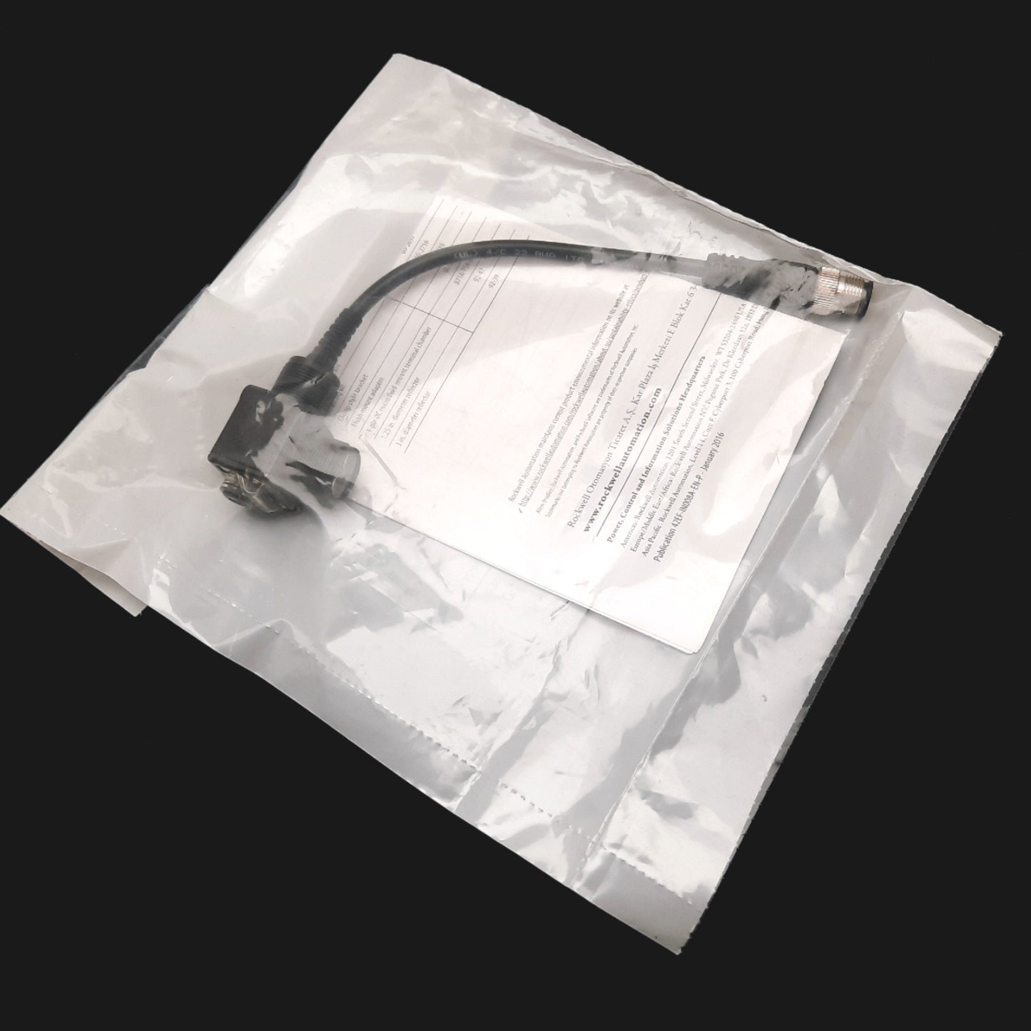 New Allen Bradley 42EF-D2MPAK-F4 Photoelectric Sensor, Diffuse, 500mm, 10.8-30VDC