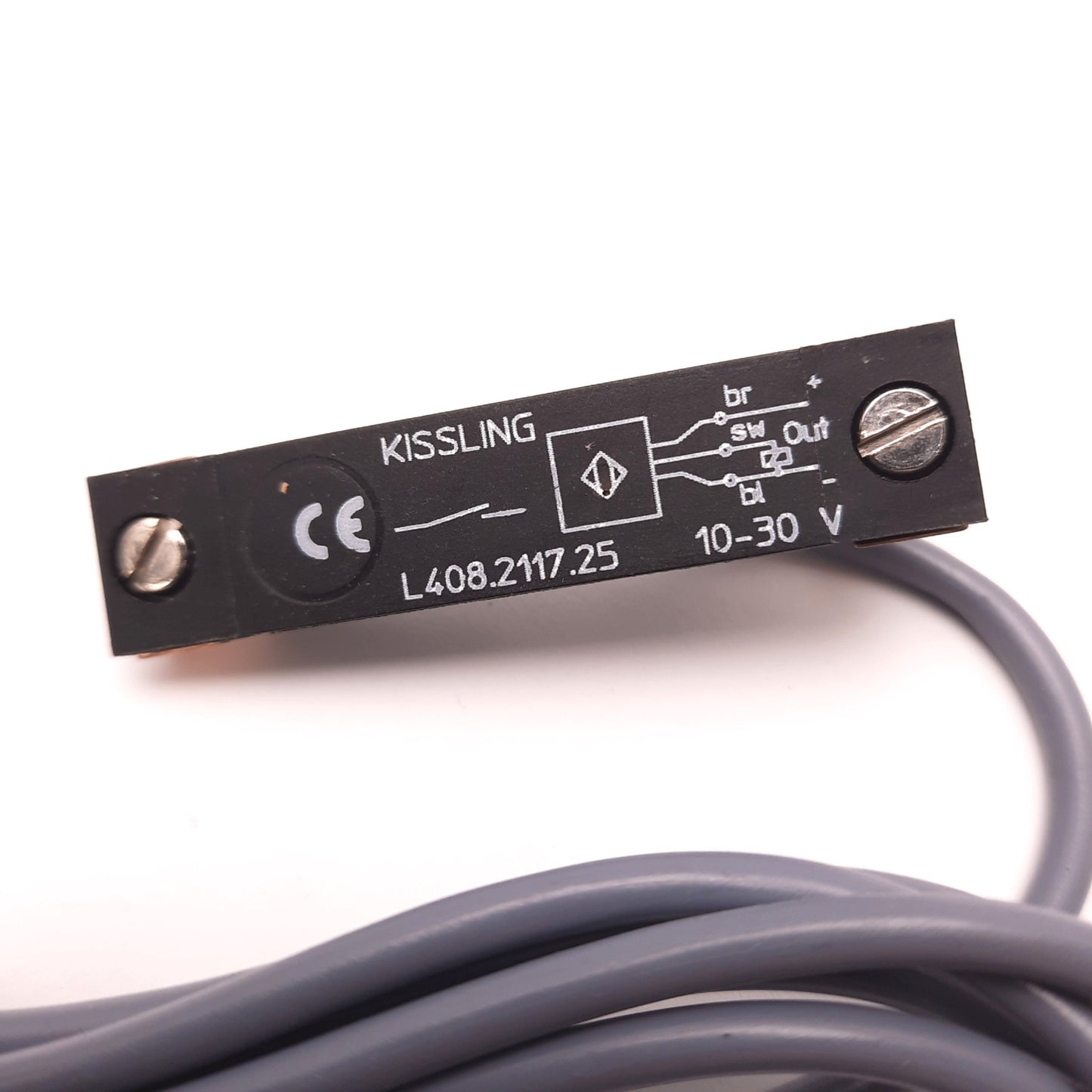 New Kissling L408.2117.25 Inductive Proximity Switch 10-30VDC 200mA, 2.5mm PNP-NC