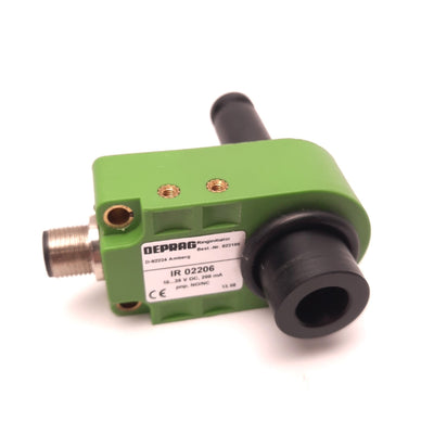 Used Deprag IR 02206 Ringinitiator Inductive Proximity Sensor 10-35VDC 200mA NO/NC