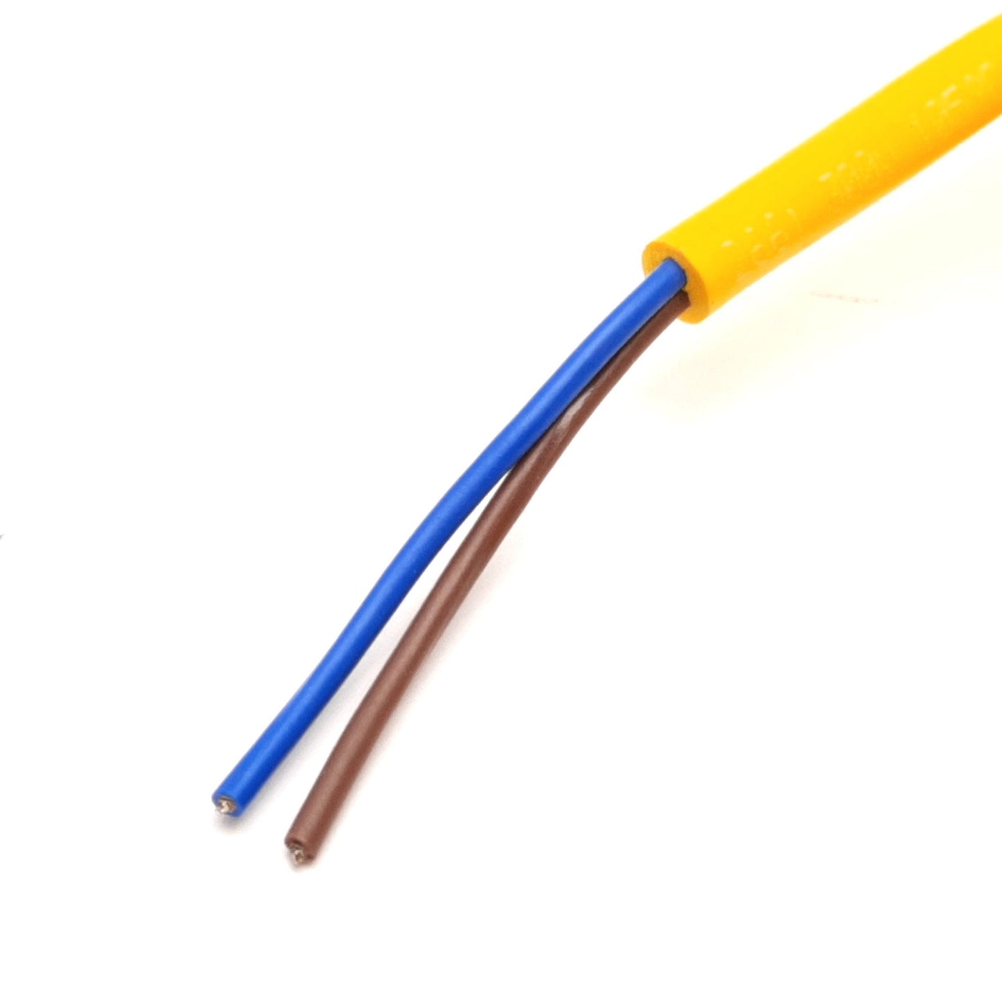 New Mencom MDC-2FP-2M Cordset, 2-Pin Female M12 to Flying Leads, 300V 4A, 2m