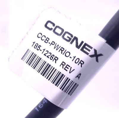 New Cognex CCB-PWRIO-10R In-Sight Vision Power and I/O Module Breakout Cable 10m