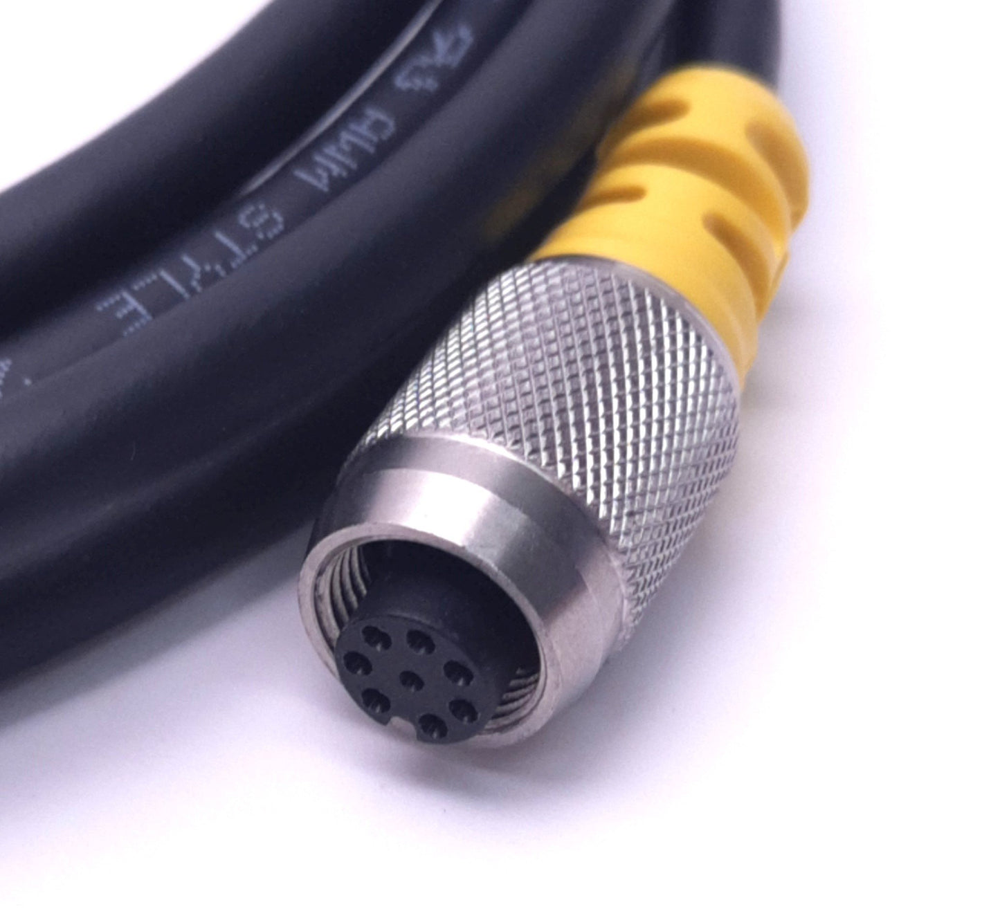 New Cognex CCB-84901-0101-02 IO Cable 185-0247R, M12 8-Pin, 30v DC 2A, 2m Length