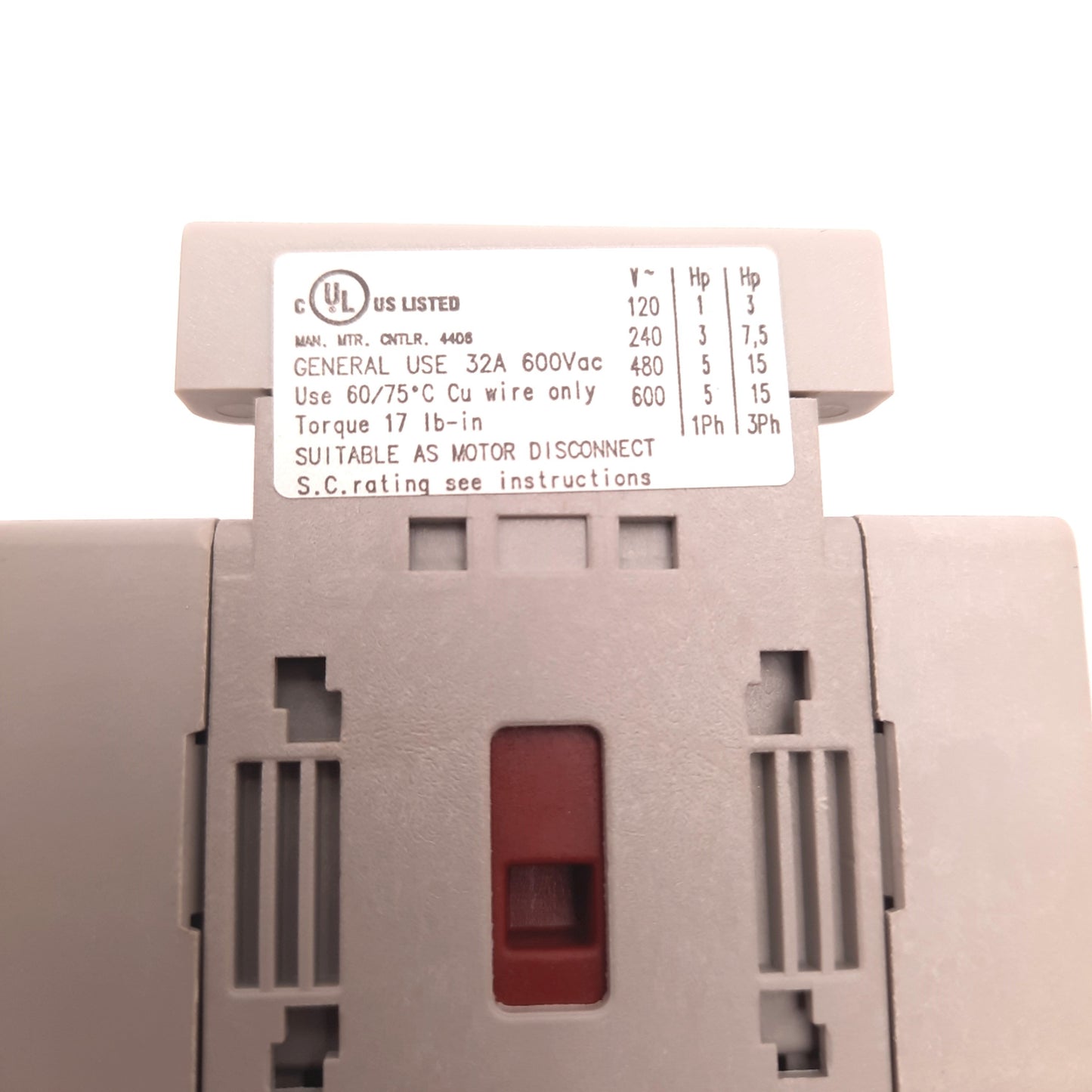 New Allen Bradley 194E-E32-1753-6N Load Disconnect Switch 690VAC 32A 3 Pole