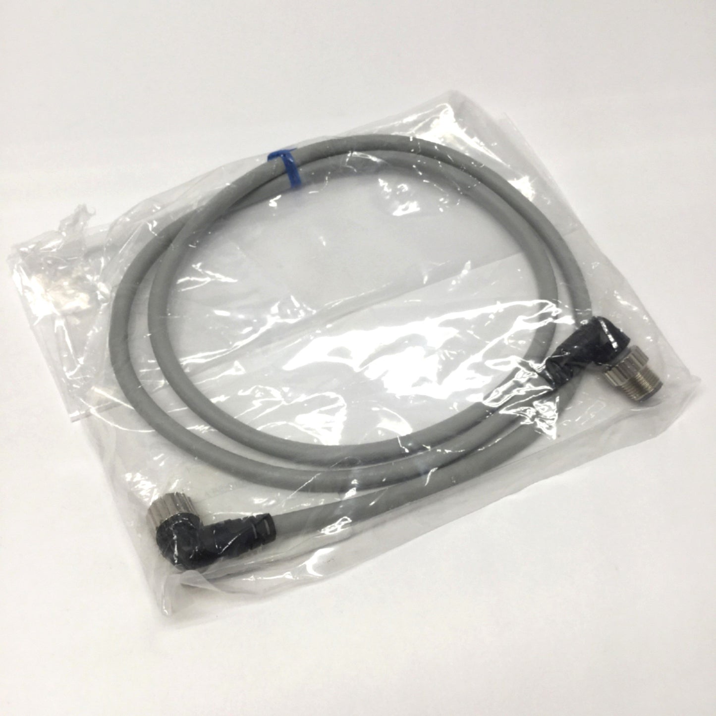 New SMC EX500-AC010-SAPA Interconnect Cable M12 8-Pin Connector, Right-Angle, 1m