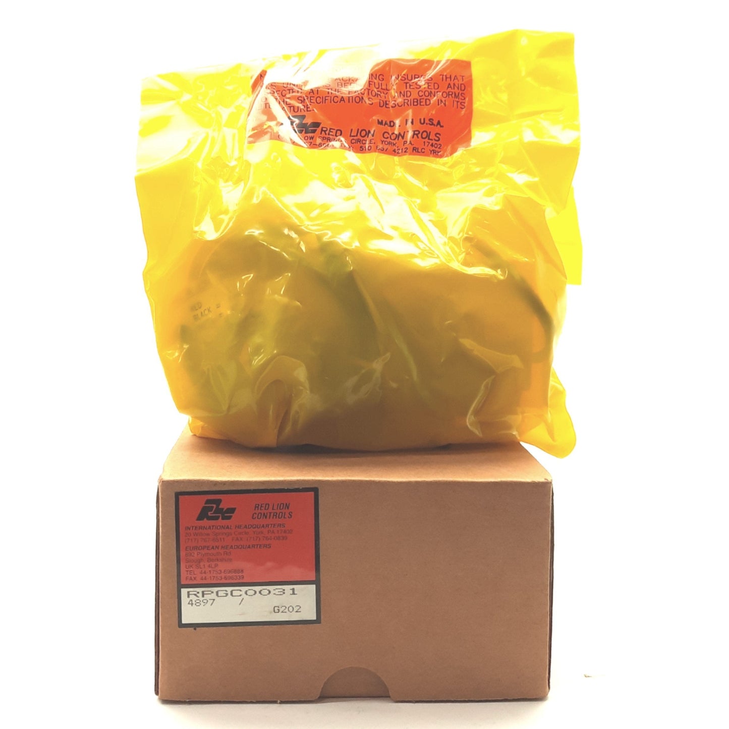 New Red Lion RPGC0031 Single Channel Rotary Pulse Generator, 31PPR, 3100Hz@6000RPM