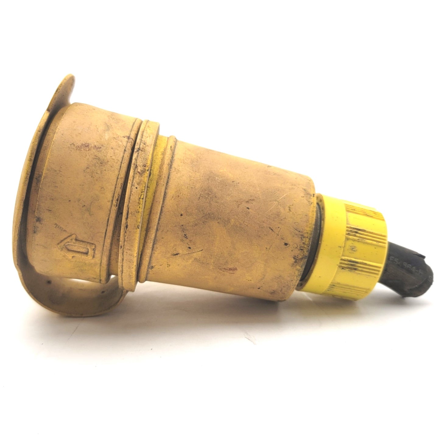 Used Woodhead 27W76 L16-20R Watertite Locking Connector 3-Pole 4-Wire 480VAC 20A