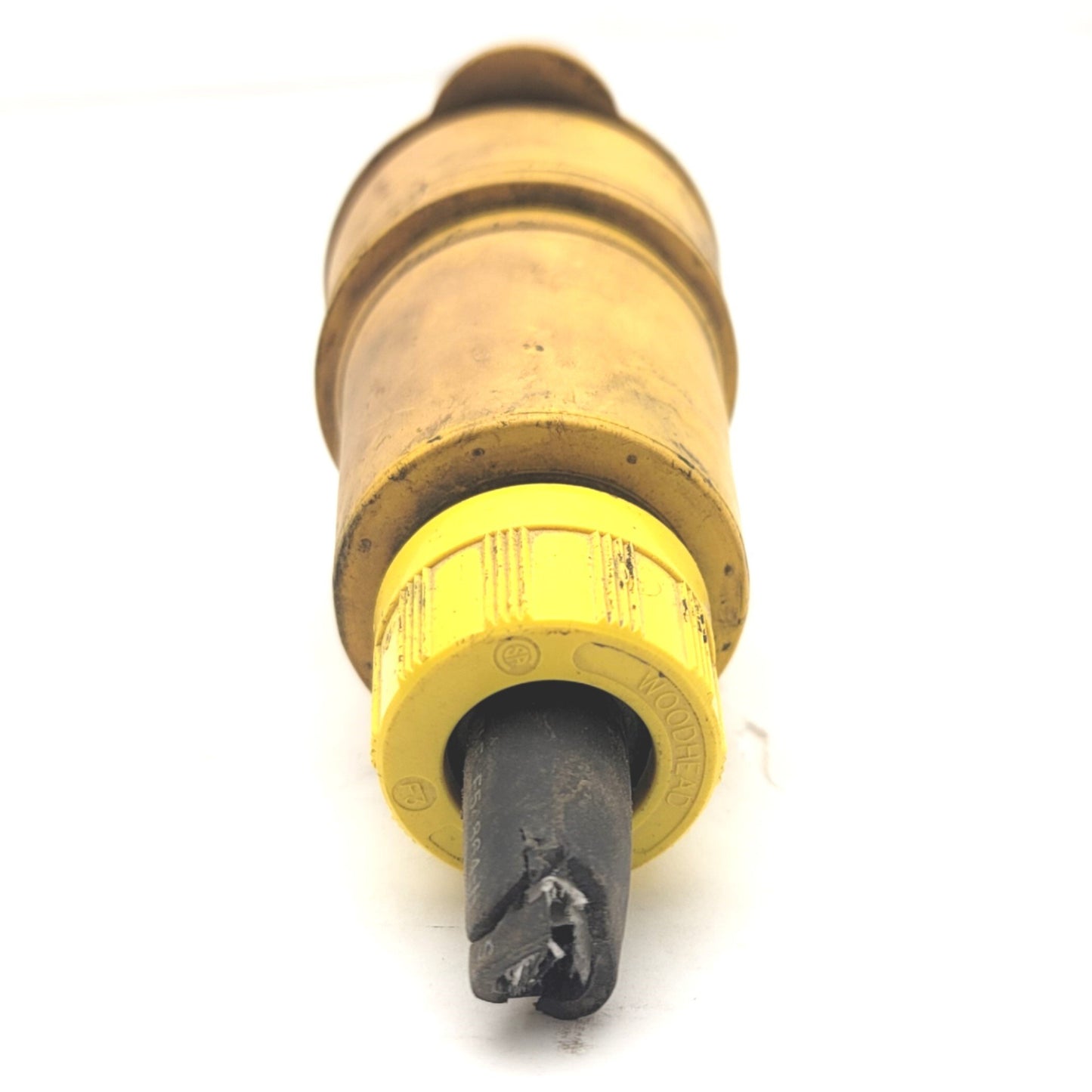 Used Woodhead 27W76 L16-20R Watertite Locking Connector 3-Pole 4-Wire 480VAC 20A