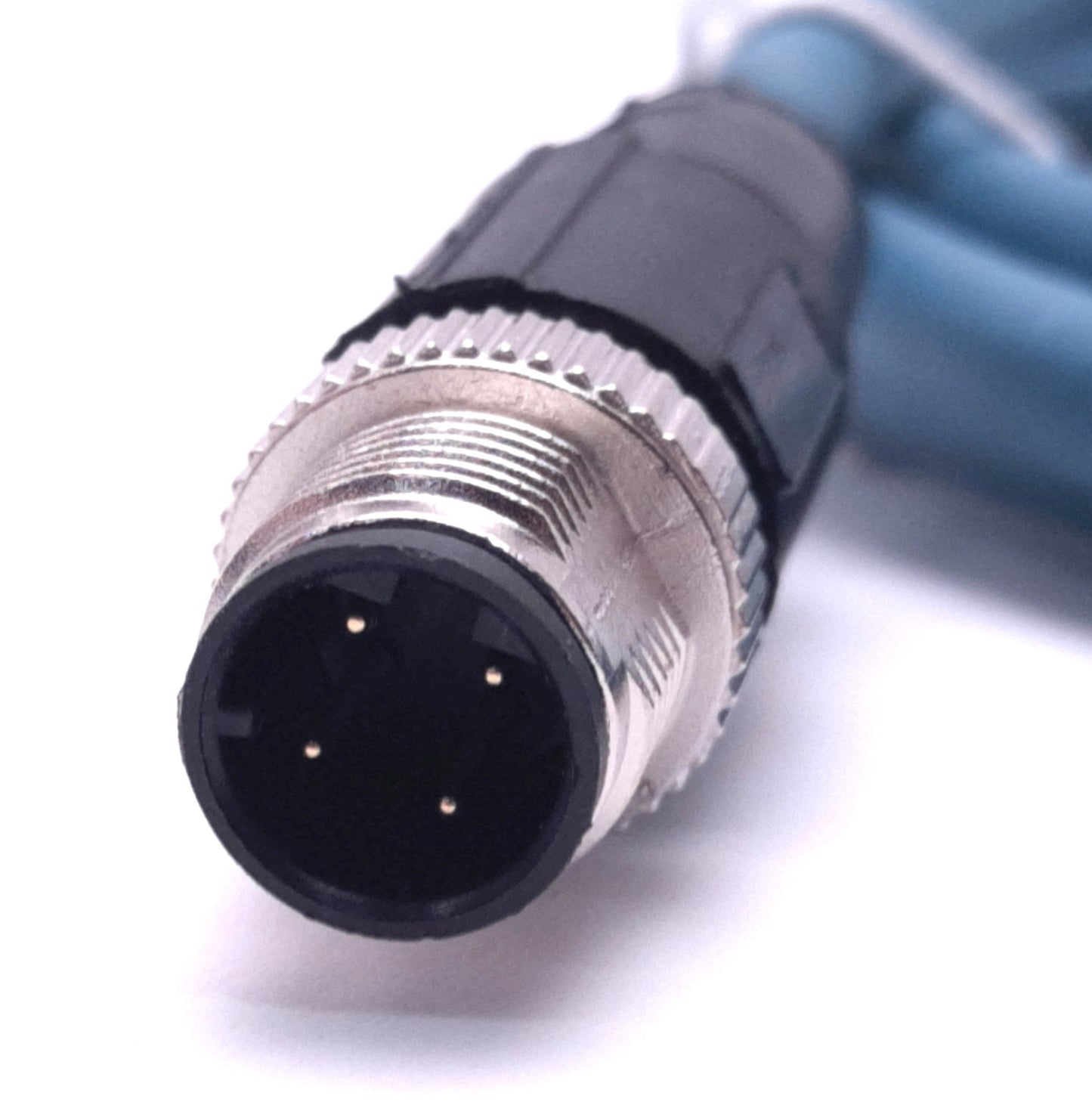 New Pepperl+Fuchs V1SD-G-2M-PUR-ABG-V45-G Connection Cable M12 to RJ45 D-coded, 2m