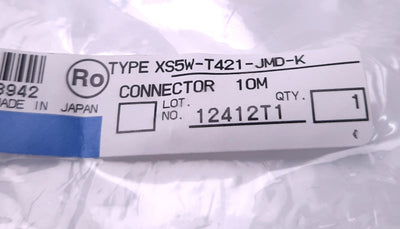 New Omron XS5W-T421-JMD-K Network Cable RJ45 Male to Male, 10m Length, 30v DC 2.5A