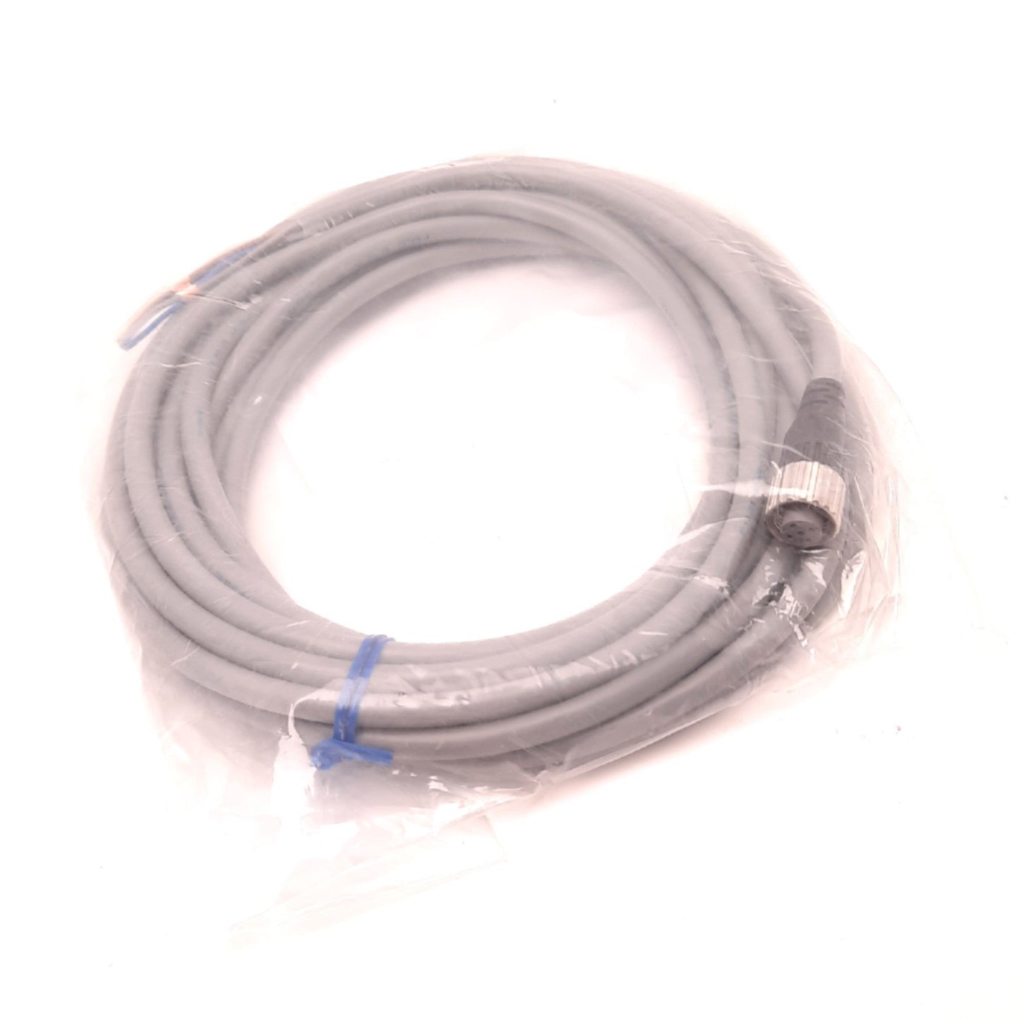 New SMC EX500-AP050-S Power Connector Cable 5000mm Length, M12 5 Pin Female 24V