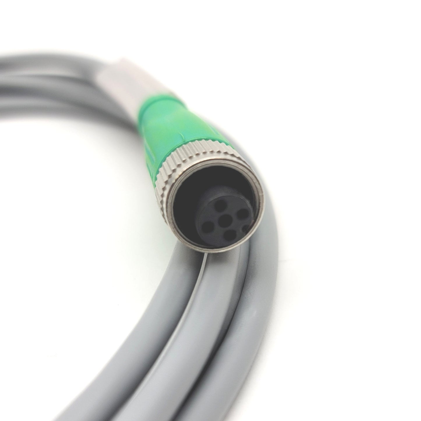 New Pepperl Fuchs V1-G-2M-PUR-ABG-V1-W Shielded Connection Cable 2 Meter, M12 4-Pin