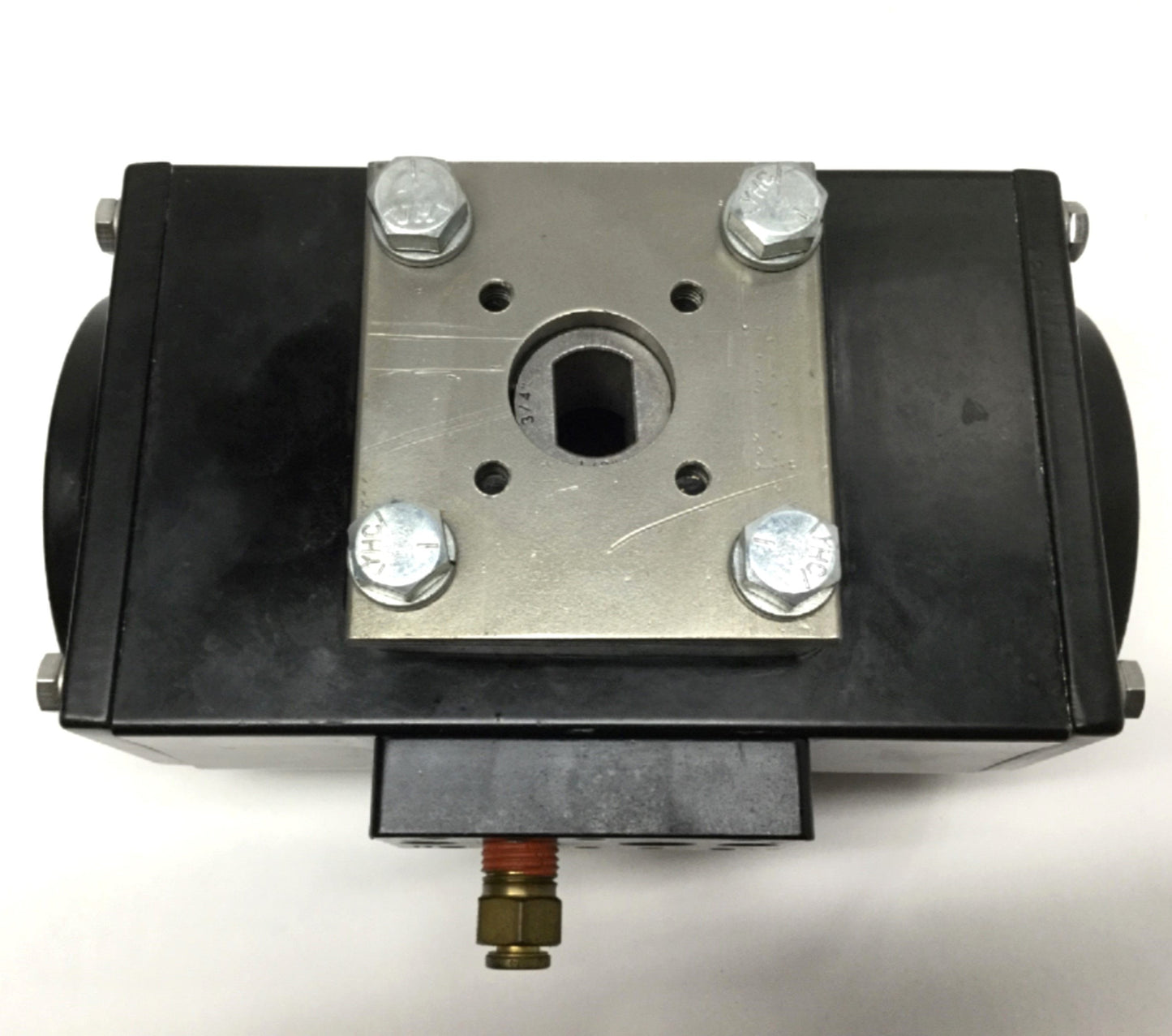 Used Pentair Keystone MRP-009U-K-S080 Rack & Pinion Rotary Valve Actuator 90ø, 120psi