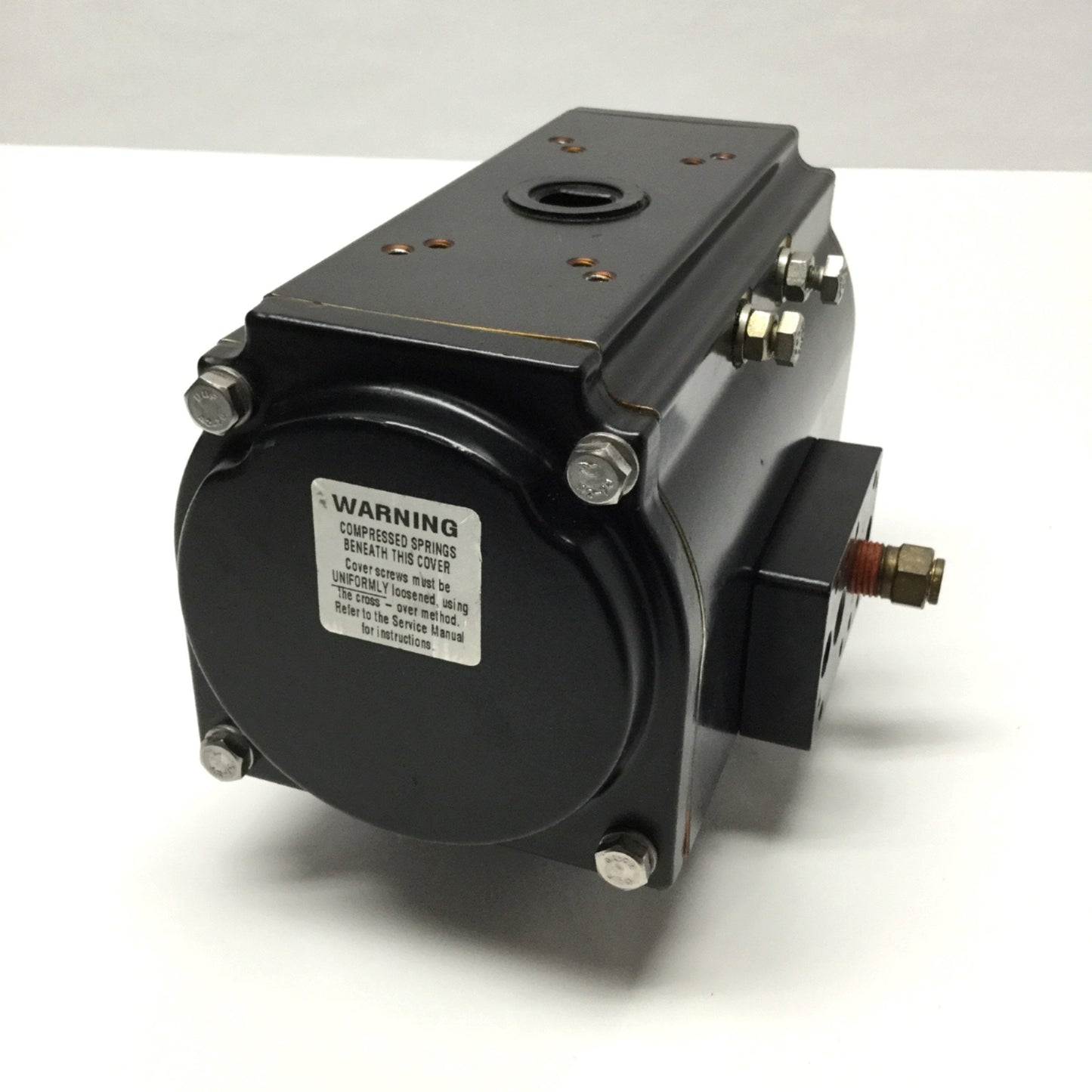 Used Pentair Keystone MRP-009U-K-S080 Rack & Pinion Rotary Valve Actuator 90ø, 120psi