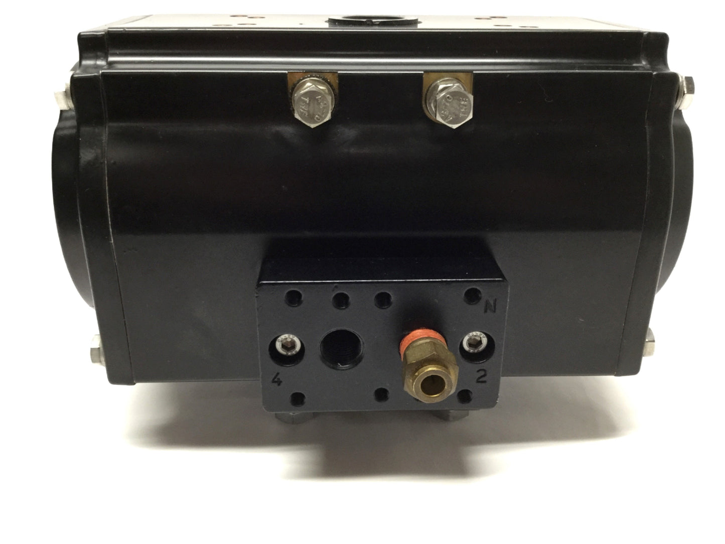 Used Pentair Keystone MRP-009U-K-S080 Rack & Pinion Rotary Valve Actuator 90ø, 120psi