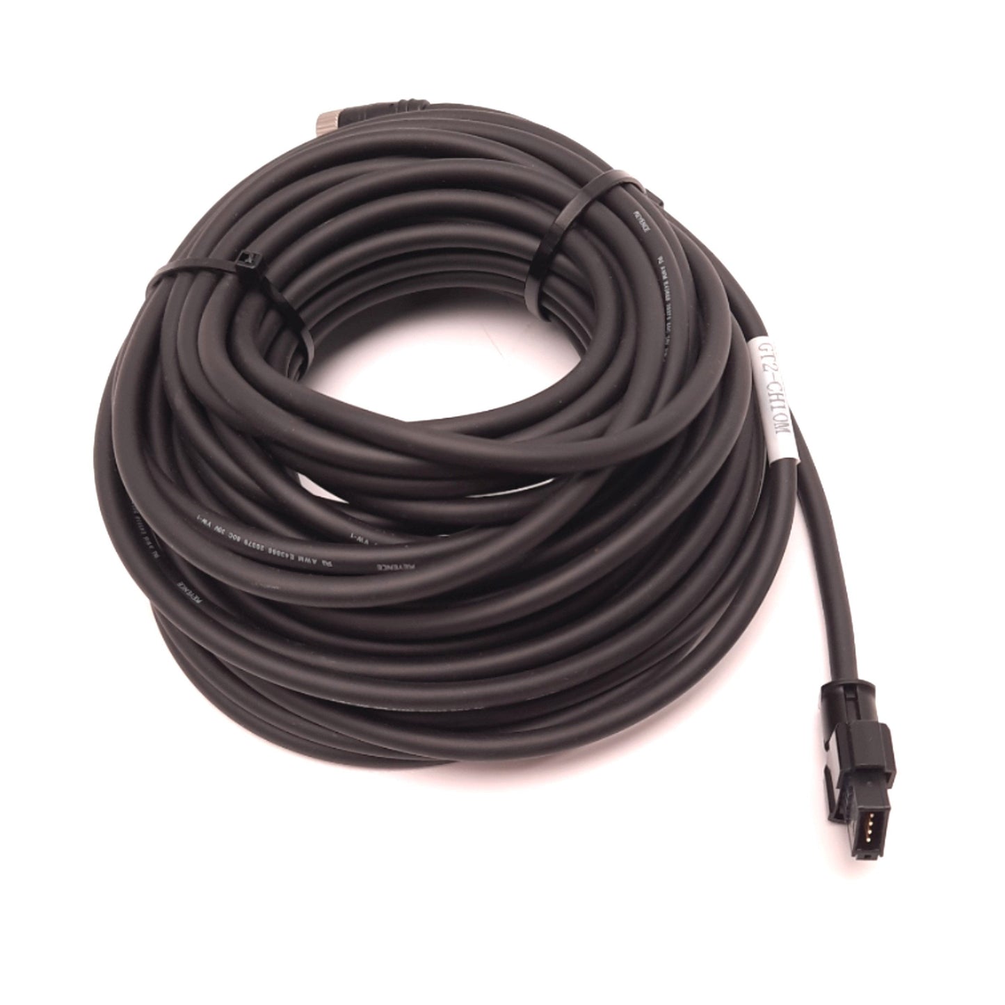 New KEYENCE GT2-CH10M Sensor Head Cable 10M, M8 Straight 4 Pin Female, 4 Pin Male