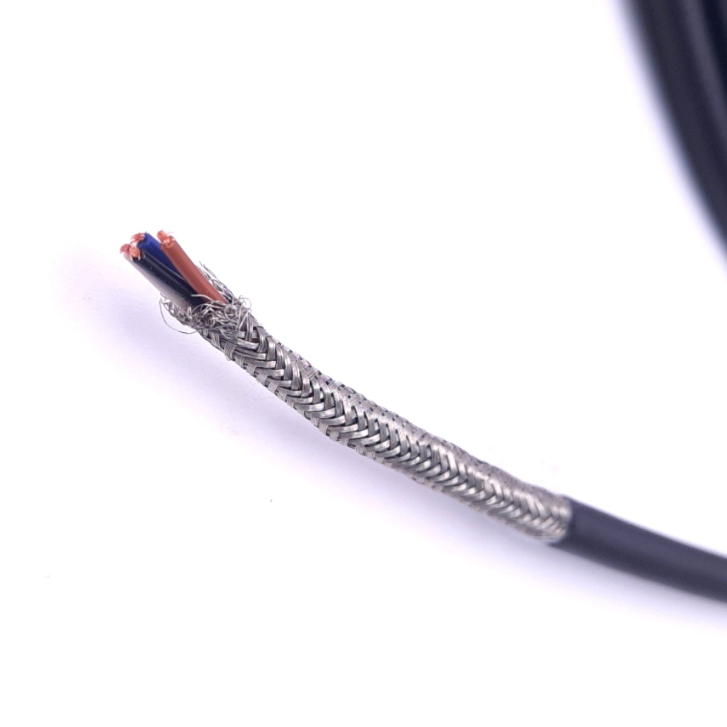 New Schunk 0307767 Power Supply Cable M8 4-Pin Male to Flying Leads, 5m Length