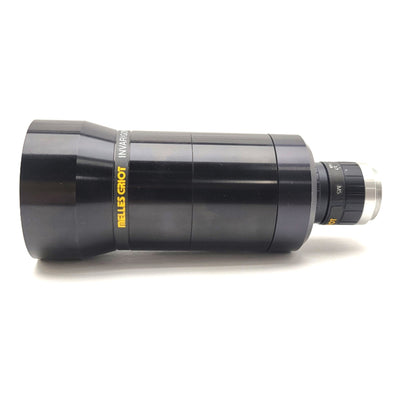 Used Melles Griot 59 LGU 036 Invarigon Telecentric Zoom Lens, 0.36X, 130mmWD, 2.3F#