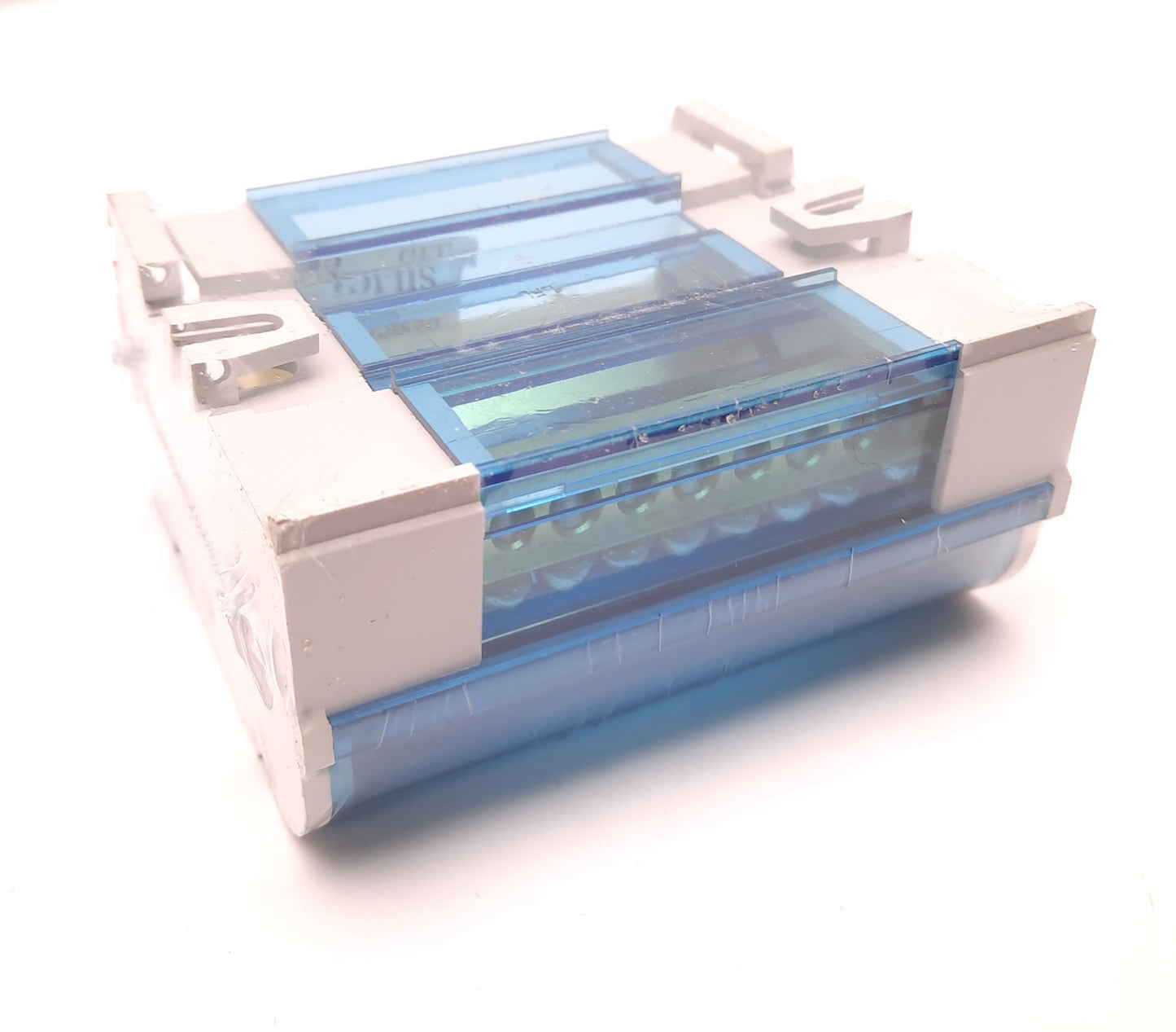 New Erico 563930 Compact 4 Pole Distribution Block 500VAC 100A DIN Rail