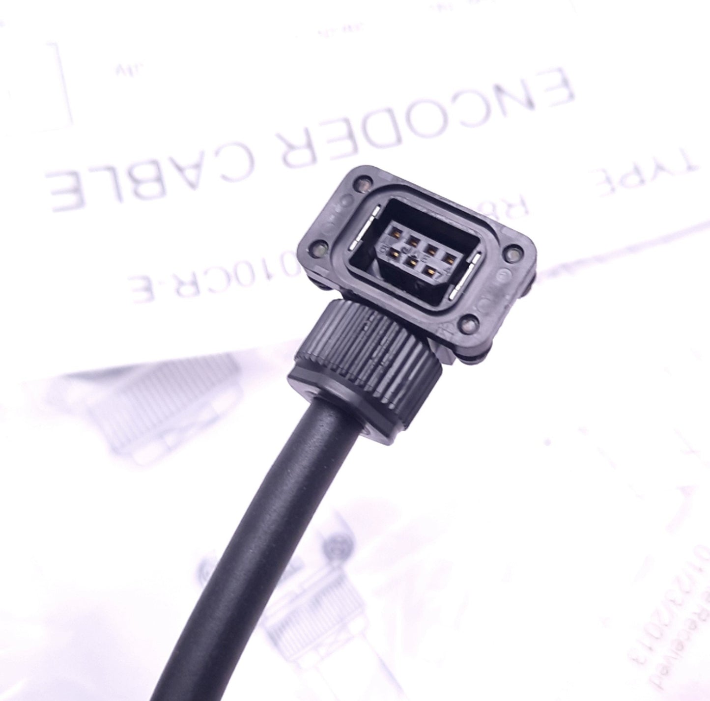 New Omron R88A-CRKA010CR-E Encoder Cable 100v/200v 3000r/Min 50-750W Motors, 10m