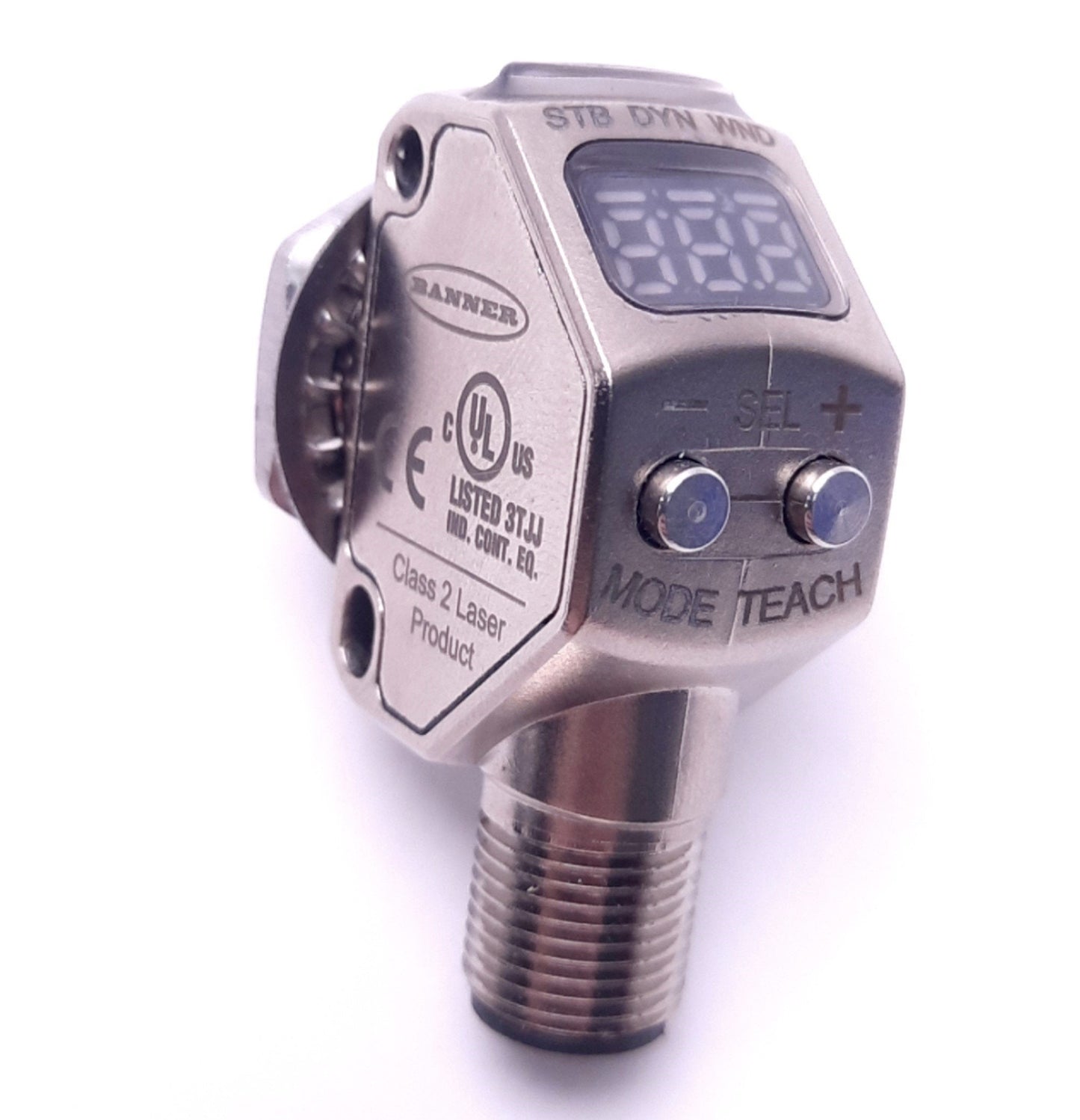 New Banner Q3XTBLD-Q8 Laser Contrast Sensor Visible Red, 28mA 24v DC, 300mm Range