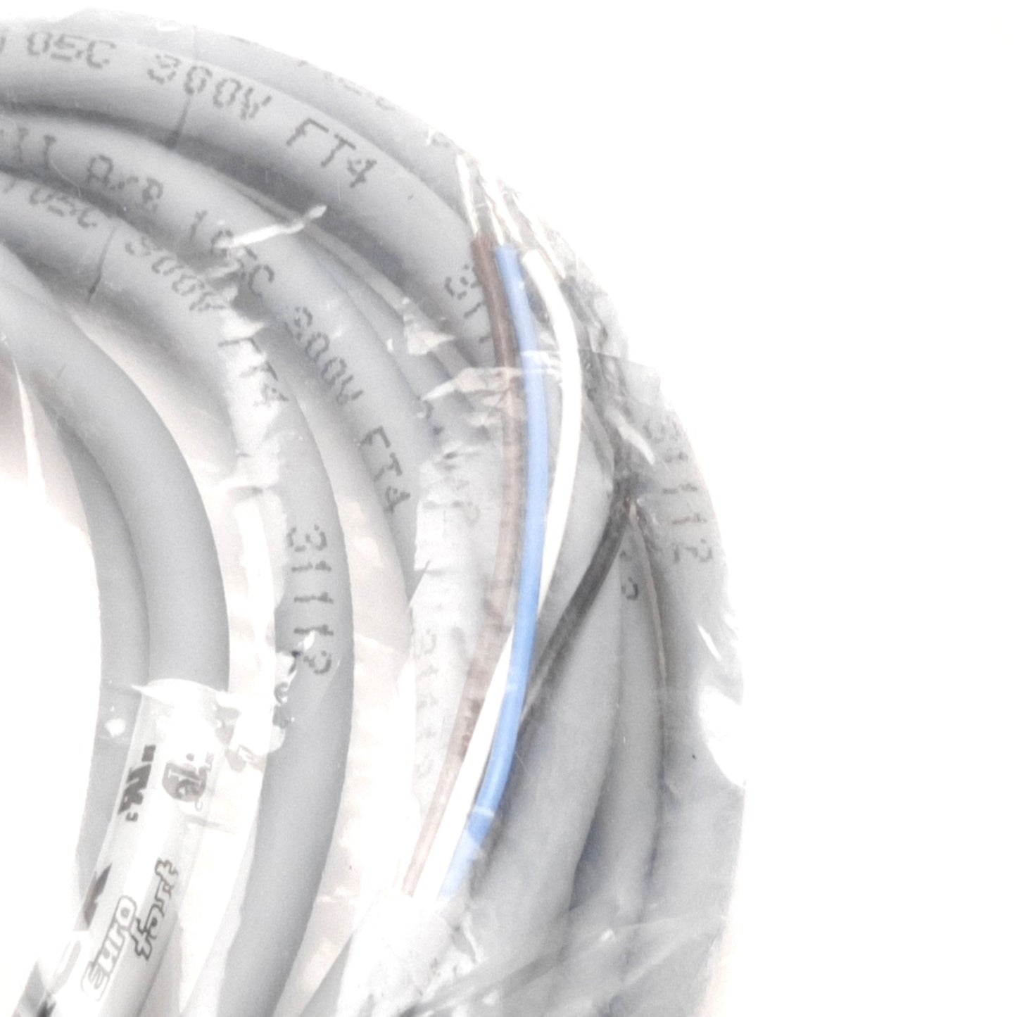 New Turck RK 4.4T-4 Sensor Cordset, 4-Pin M12 Female to Flying Leads, 250V 4A, 4m