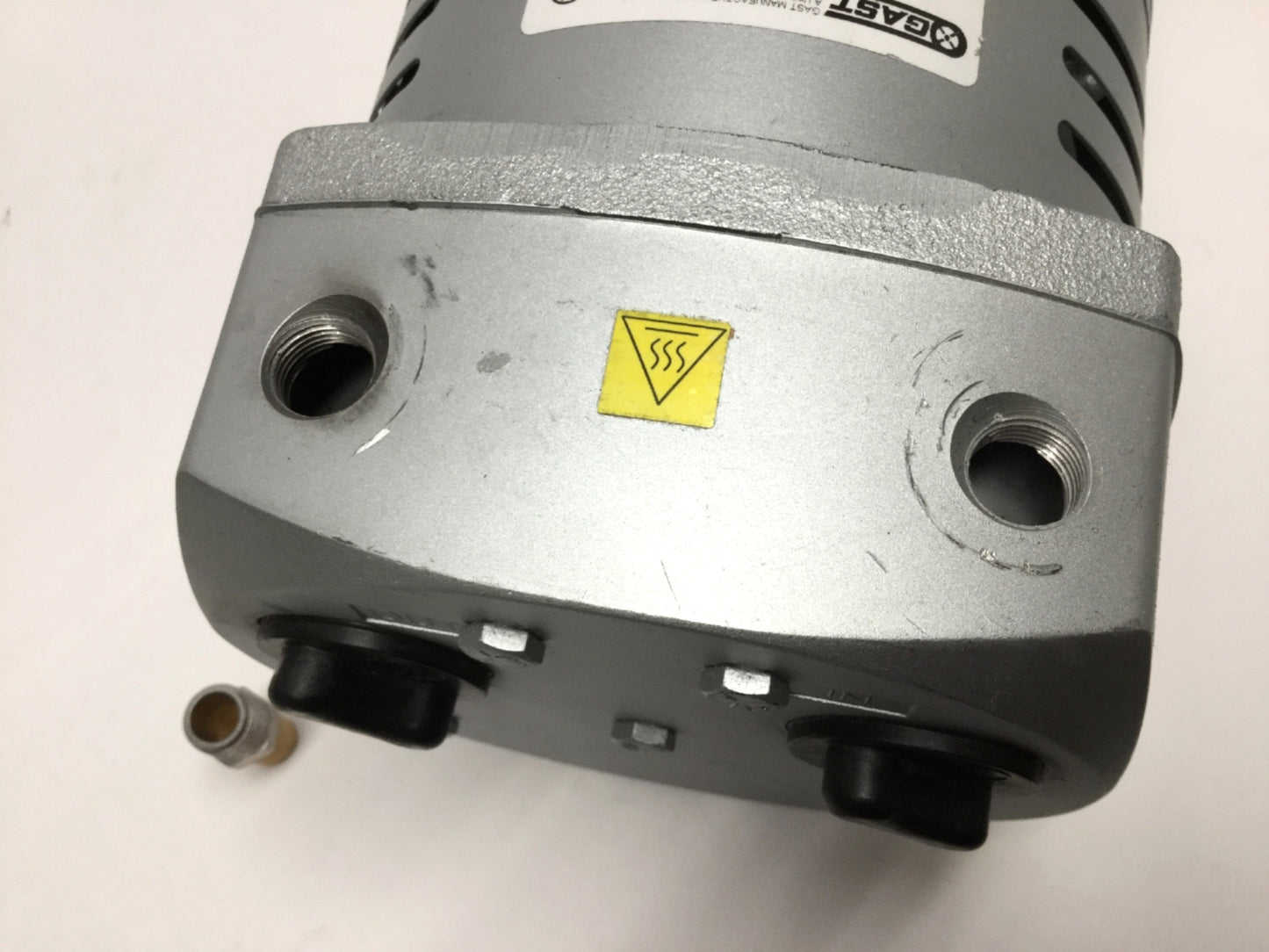 Seller refurbished GAST 1023-101CQ-G608NEX Rotary Vane Compressor Vacuum Pump 115/230V 26"Hg 10CFM